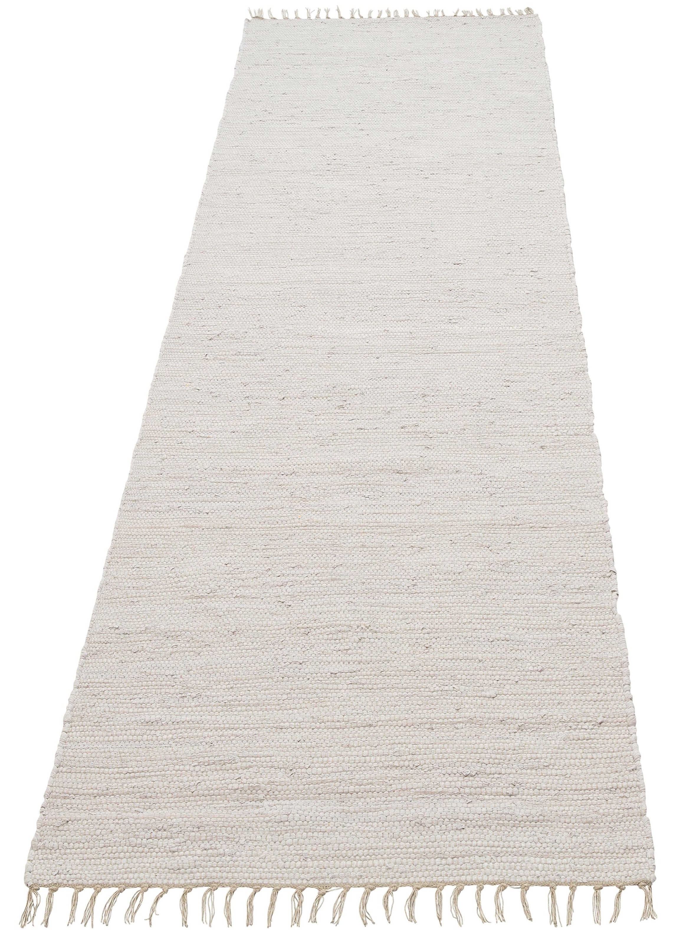 OTTO home Teppich "Paul" rechteckig 5 mm Höhe Wendeteppich, Uni, handgewebt günstig online kaufen