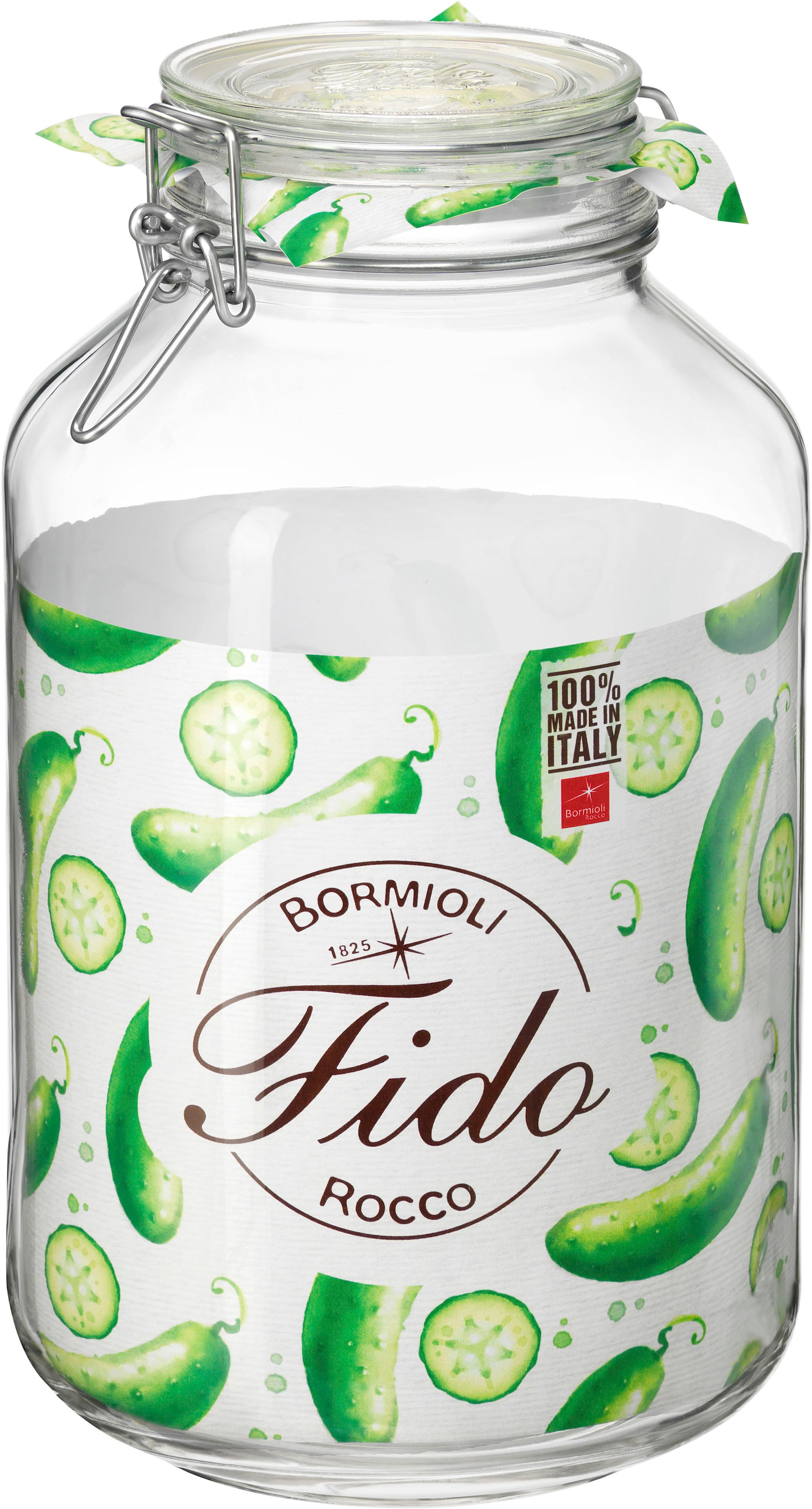 Bormioli Rocco Vorratsglas "Fido" 1 x 4,0l Fassungsvermögen, 1 Stk. tlg. lu günstig online kaufen