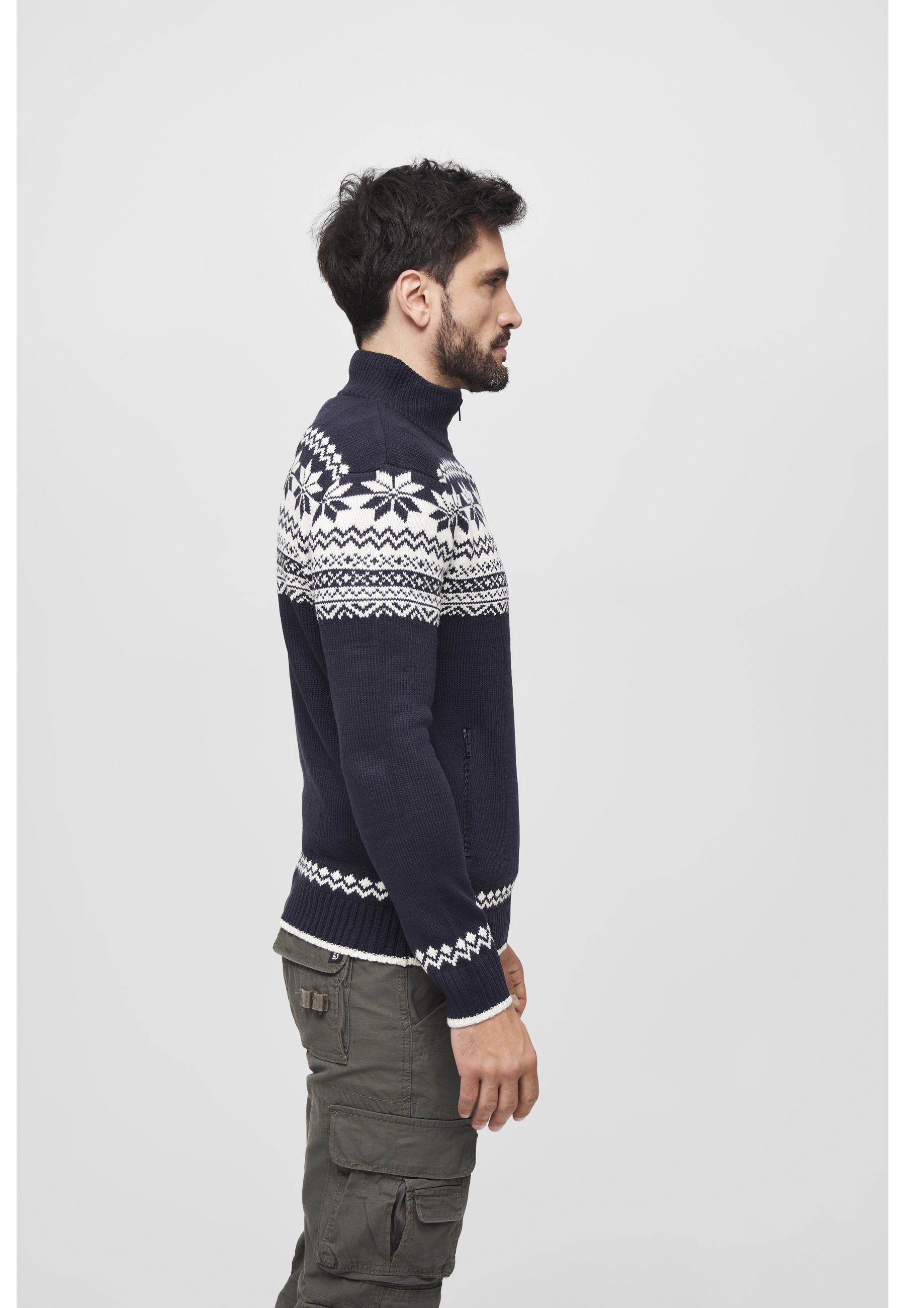 Brandit Strickjacke »Brandit Herren Cardigan Norweger« 1 Stk.