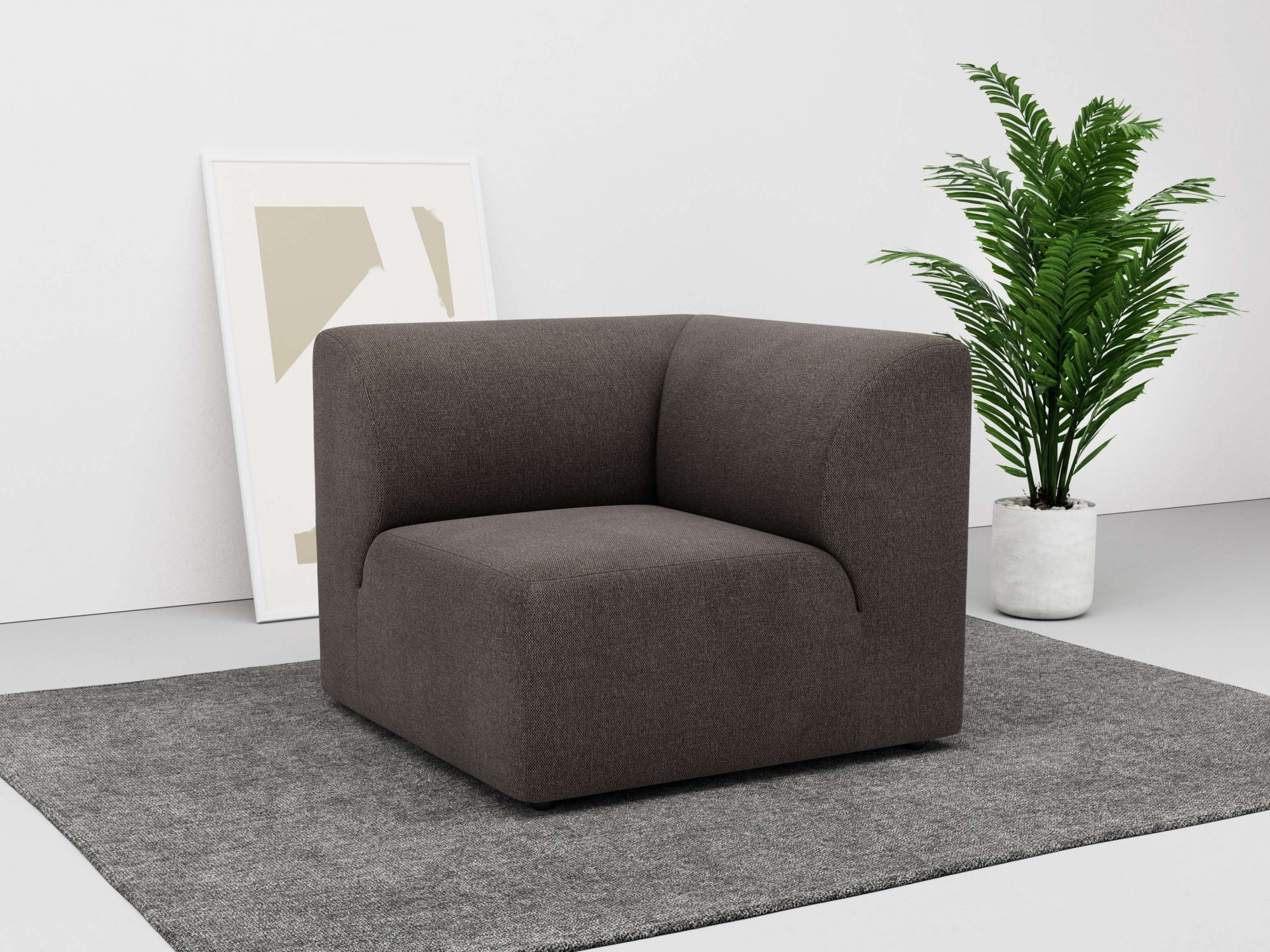 LeGer Home by Lena Gercke Sofa-Eckelement "Floria", modulares Sofa, in tren günstig online kaufen