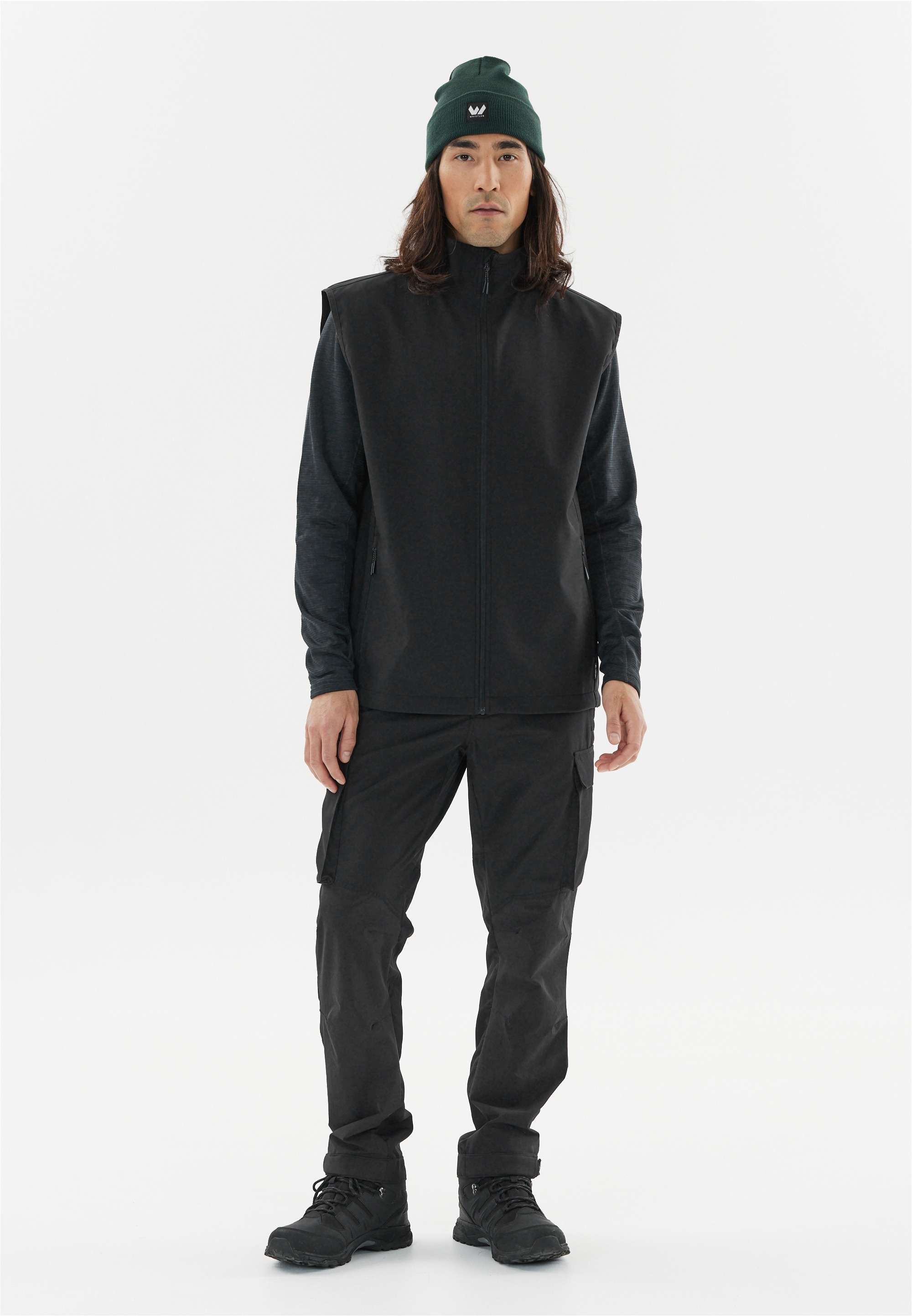 WHISTLER Funktionsweste »Lango«, aus funktionalem Softshellmaterial