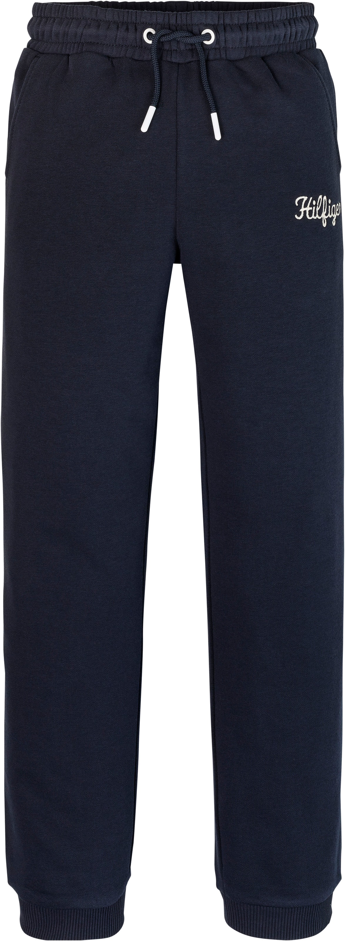 Tommy Hilfiger Sweathose »HILFIGER NY EMB TERRY SWEATPANT«, Kinder bis 16 Jahre mit Logostickerei