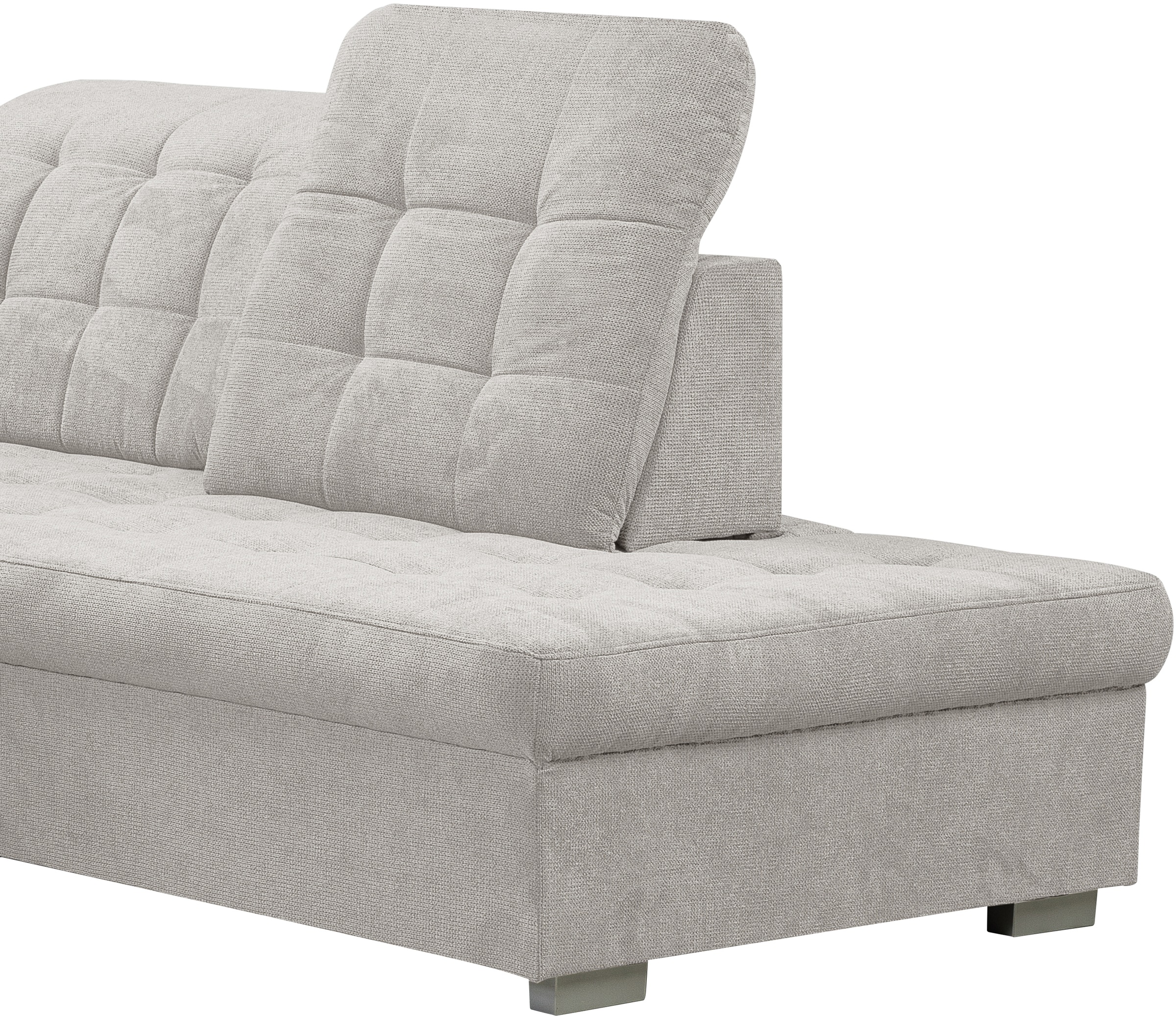 WERK2 Wohnlandschaft »Kordula-New U-Form«, Sofa in U-Form mit Schlaffunktion & Bettkasten, Schlafcouch