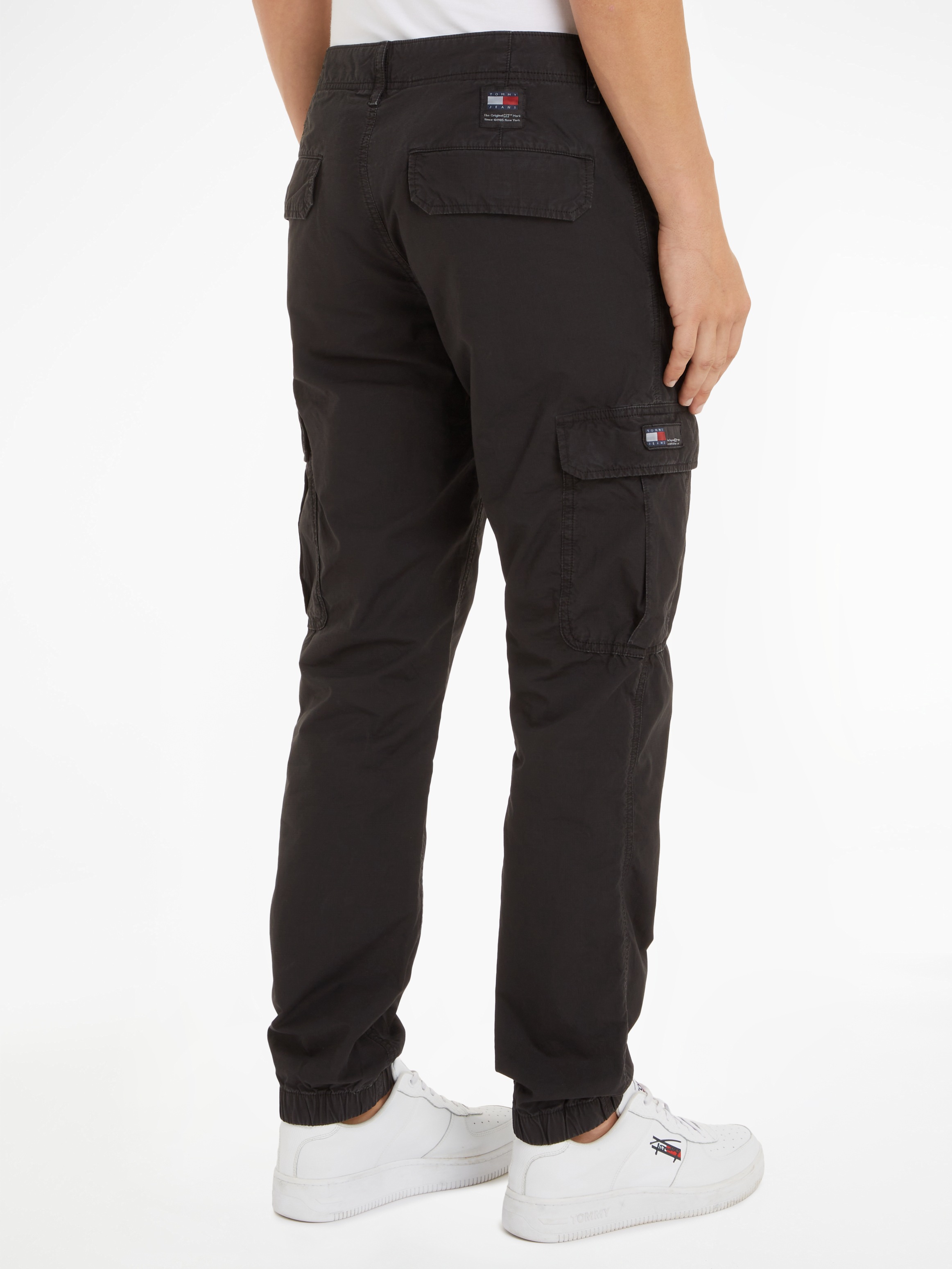 Tommy Jeans Cargohose "TJM ETHAN RIPSTOP CARGO", mit Logopatch günstig online kaufen