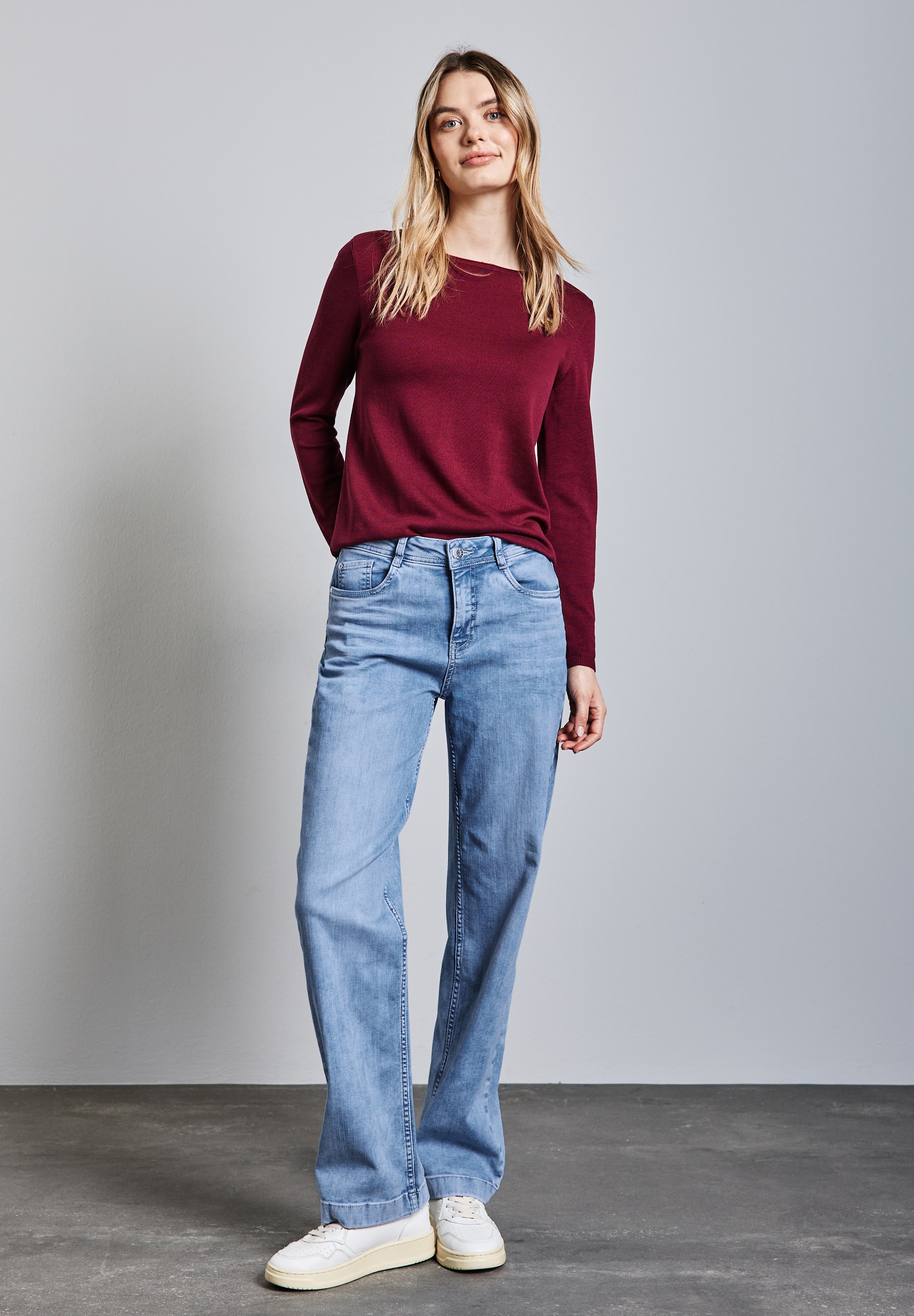 STREET ONE Comfort-fit-Jeans, aus Baumwolle mit Stretchanteil