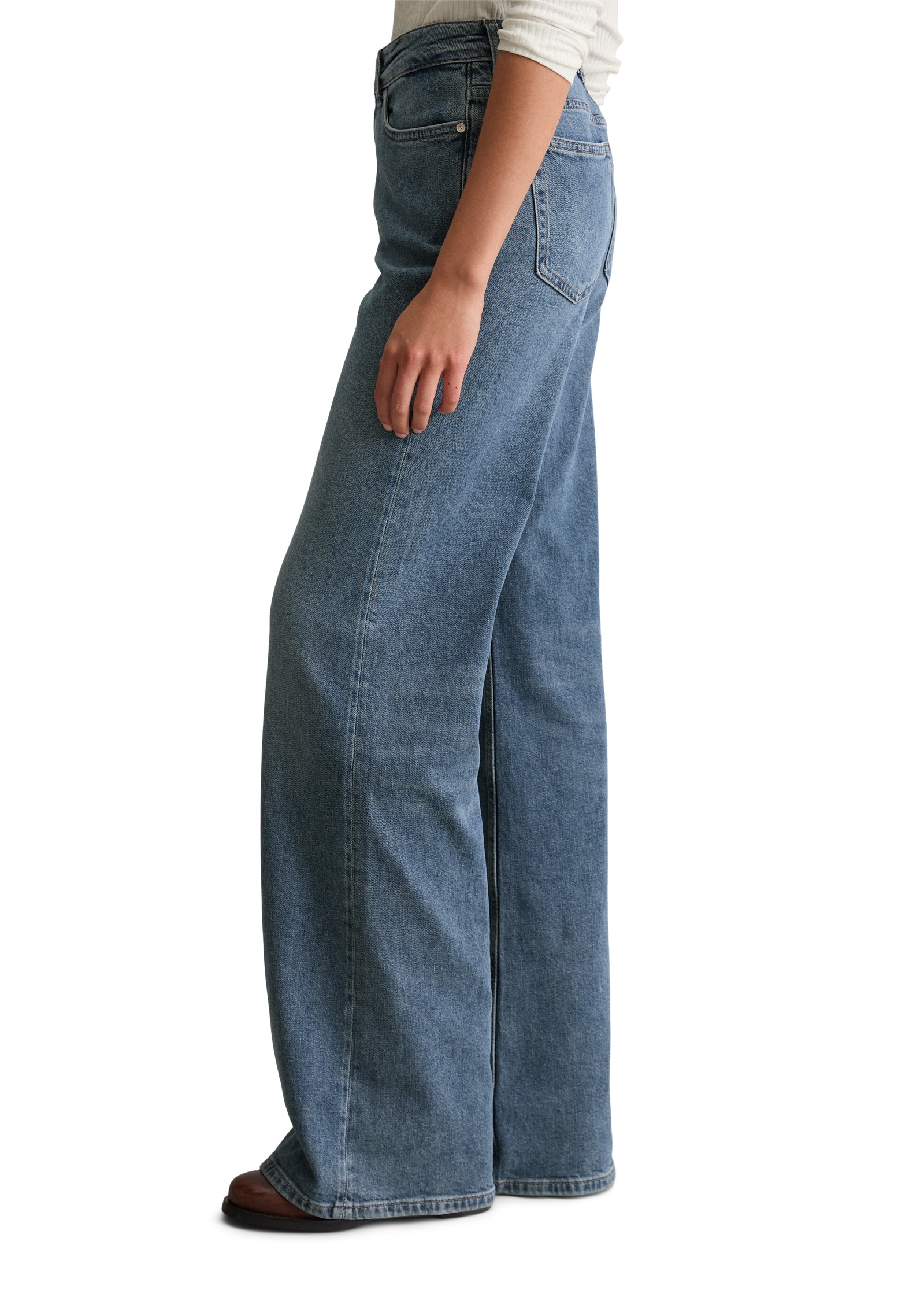 Marc O'Polo DENIM Bootcut-Jeans »aus Organic-Cotton-Lyocell-Mix«