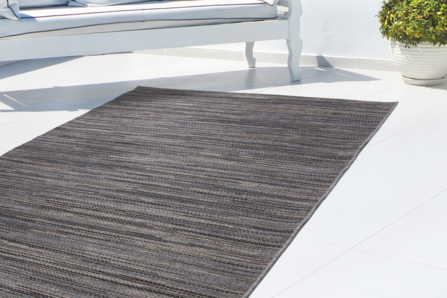 LALEE Teppich »Sunset 600«, rechteckig, 7 mm Höhe, In- und Outdoor geeignet, Wohnzimmer