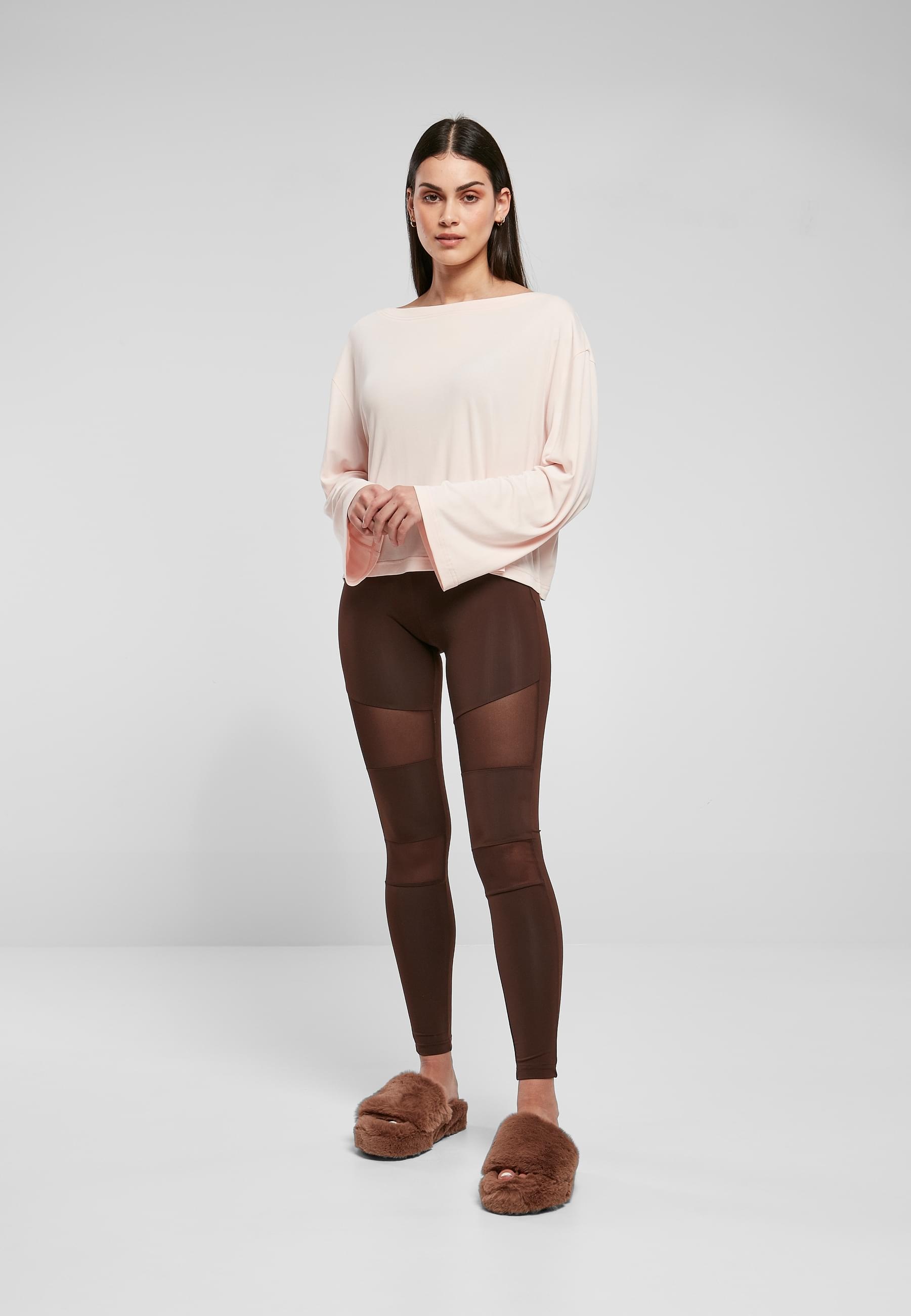 URBAN CLASSICS Langarmshirt »Urban Classics Damen«, (1 tlg.)