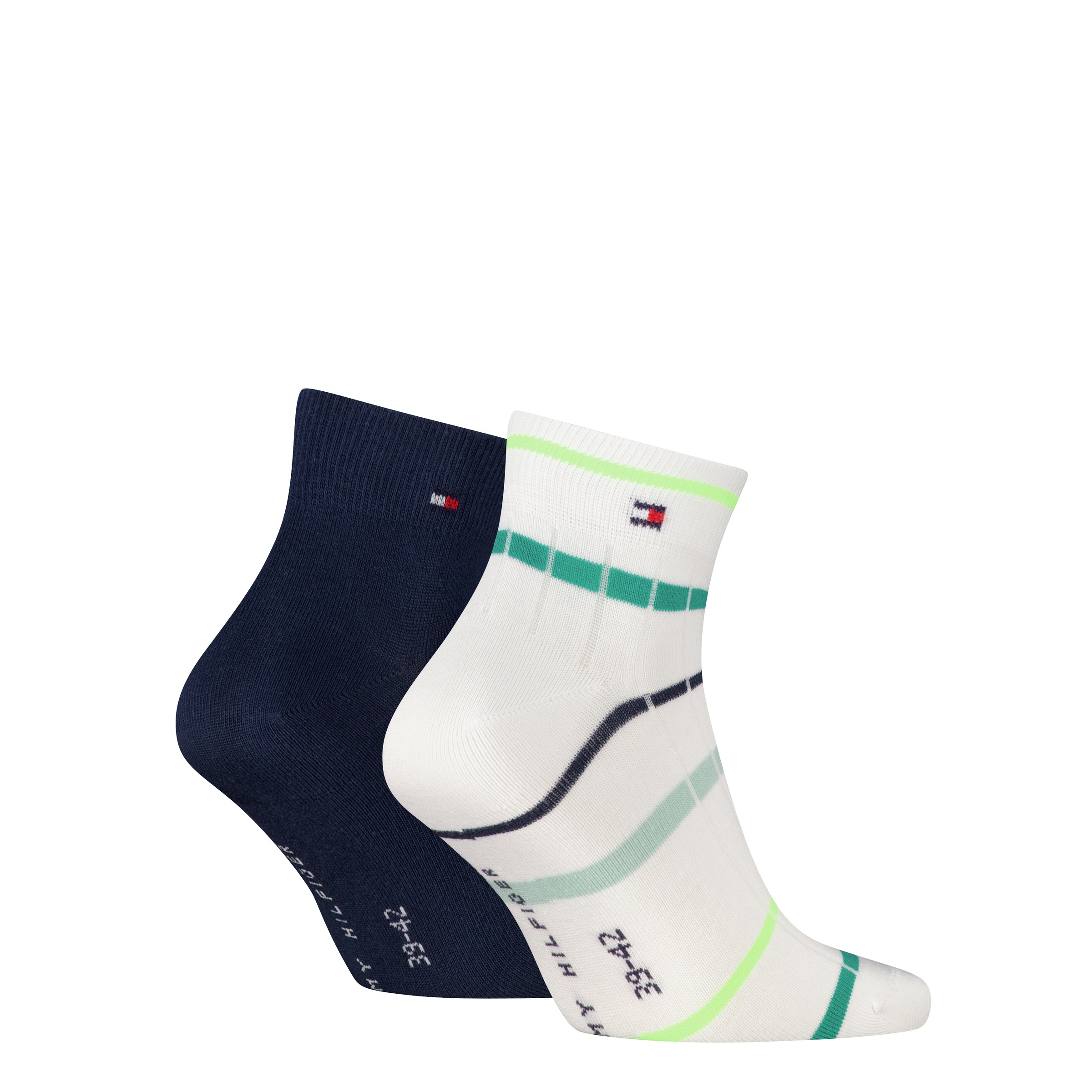 Tommy Hilfiger Kurzsocken »TH MEN QUARTER 2P SUMMER BRETON« 2 Paar, 