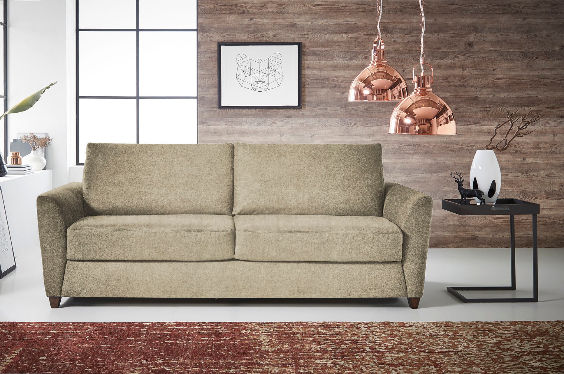 Bali Schlafsofa "Dallas, Dauerschläfer", in 140er und 160er Breite, inkl. E günstig online kaufen