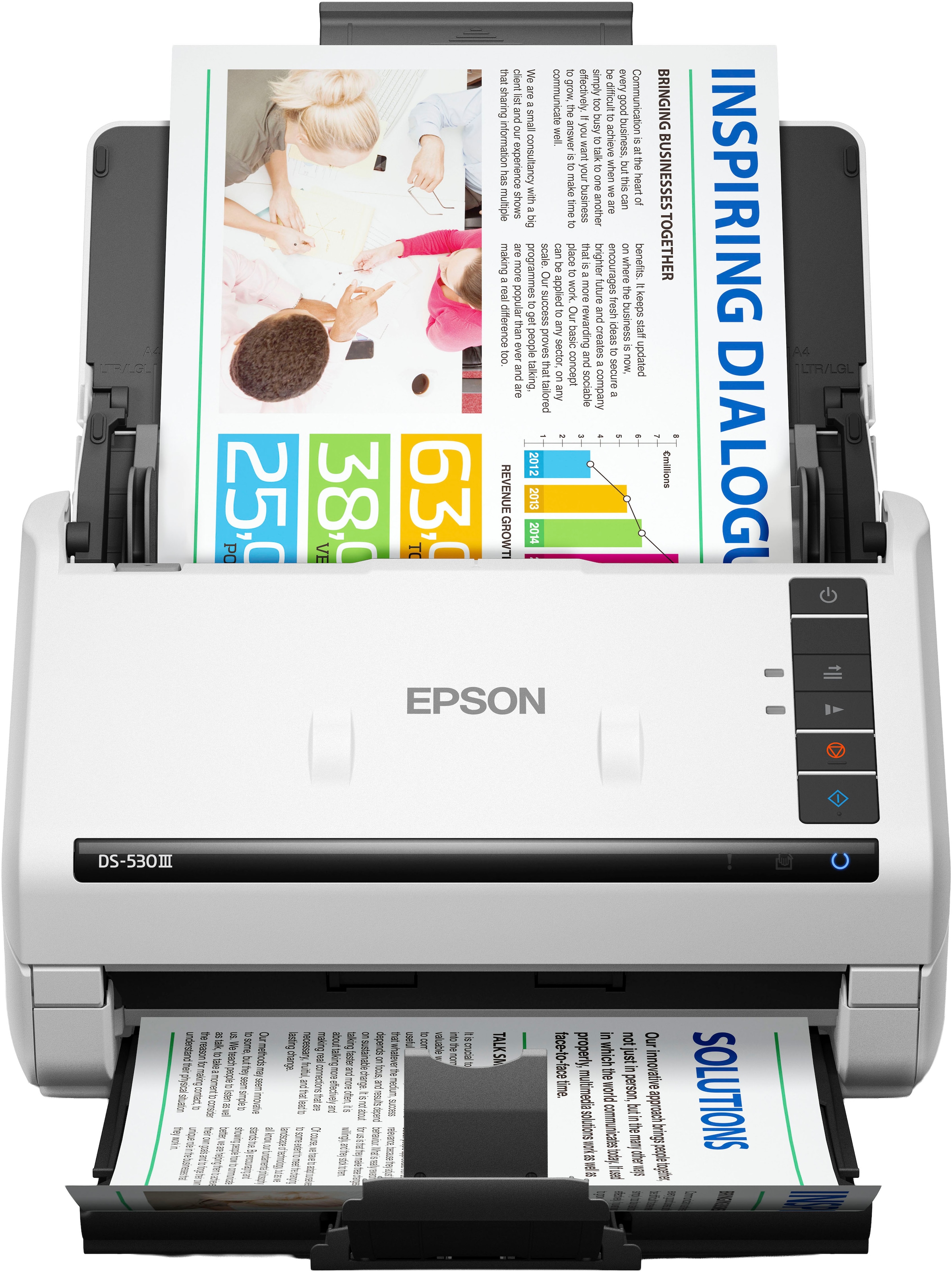 Epson Multifunktionsdrucker »EPSON WorkForce DS-530III scanner«