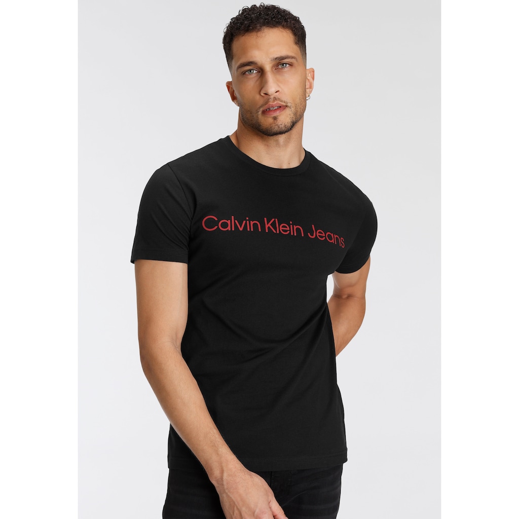 Calvin Klein Jeans T-Shirt »CORE INSTITUTIONAL LOGO SLIM TEE«