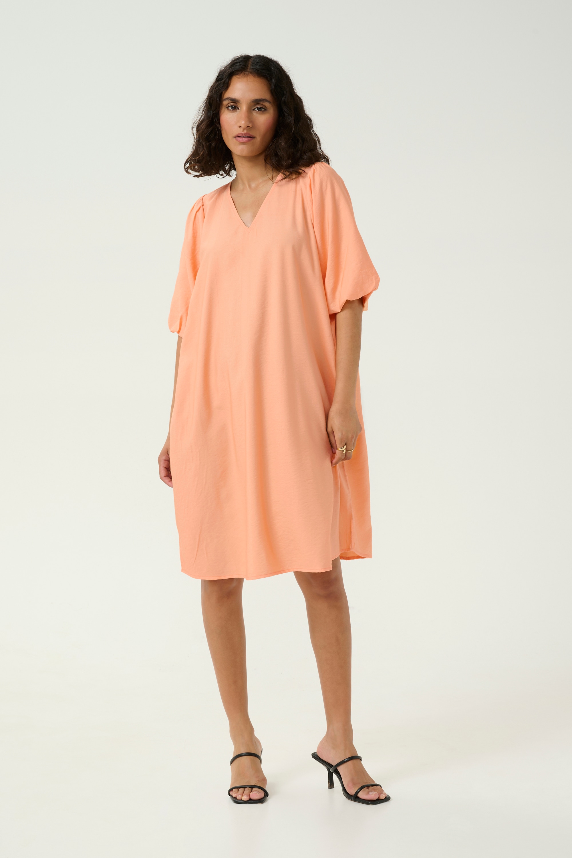 KAFFE Midikleid »Damen Kleid KAgabby«