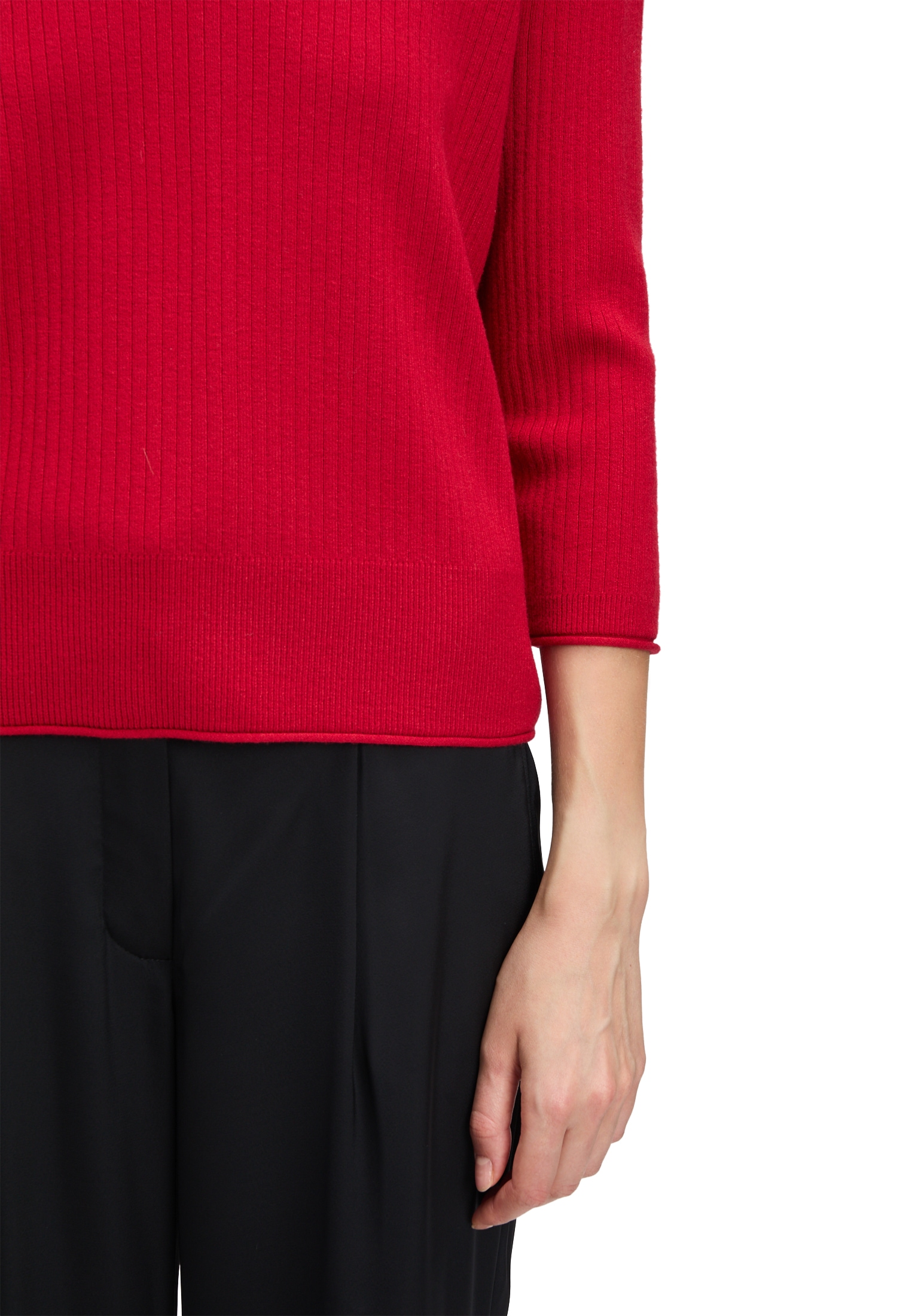 Betty Barclay Strickpullover »Betty Barclay Damen Feinstrickpullover mit V-Ausschnitt«, (1 tlg.)