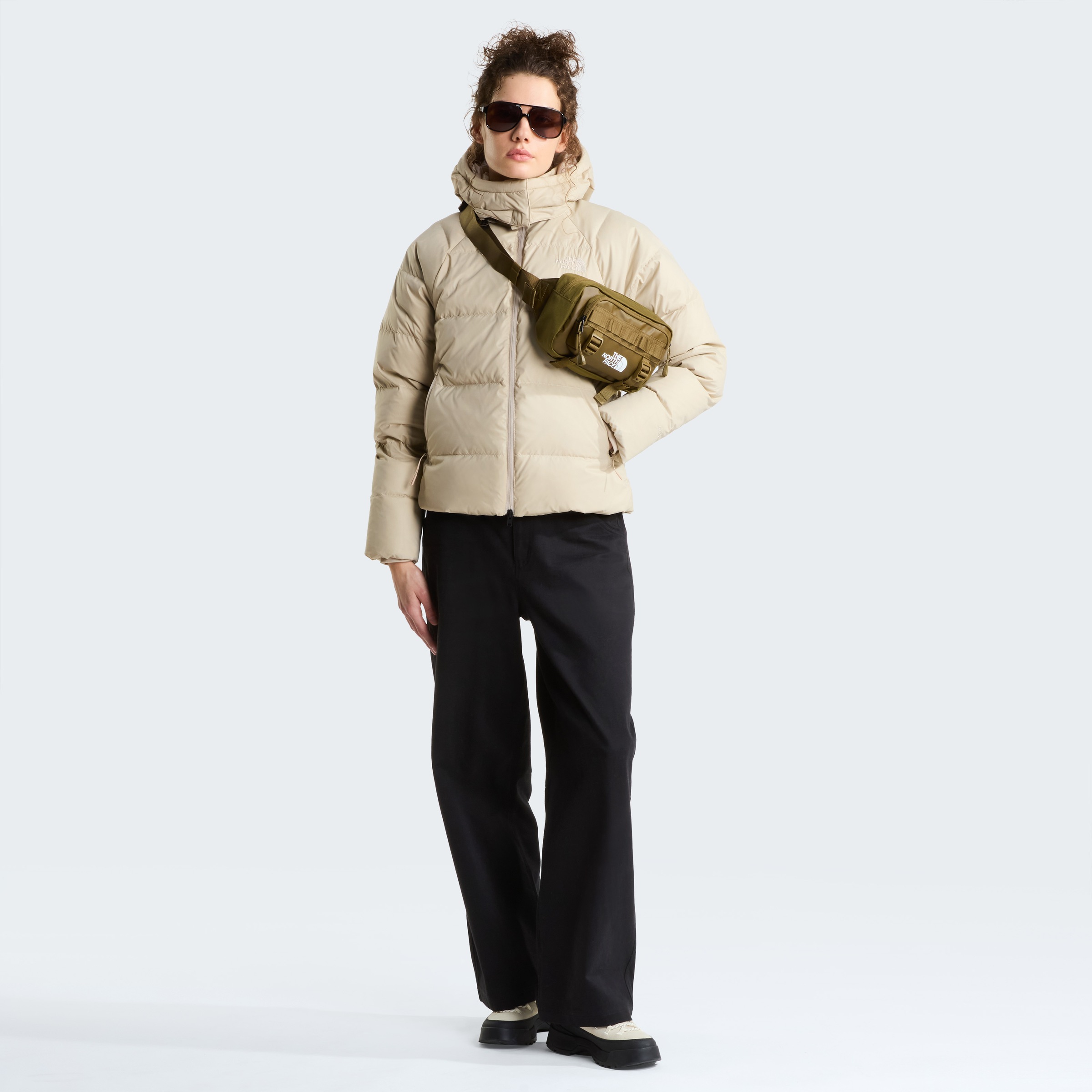 The North Face Daunenjacke »W HYDRENALITE CITY DOWN HOODED JACKET« für Erwachsene, mit Kapuze, aus Nylon