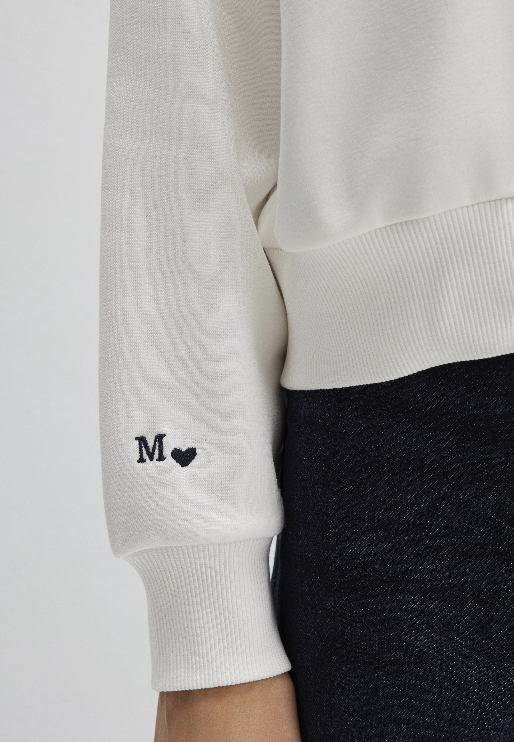 Mavi Rundhalspullover »CREW NECK SWEATSHIRT« Sweatshirt cropped