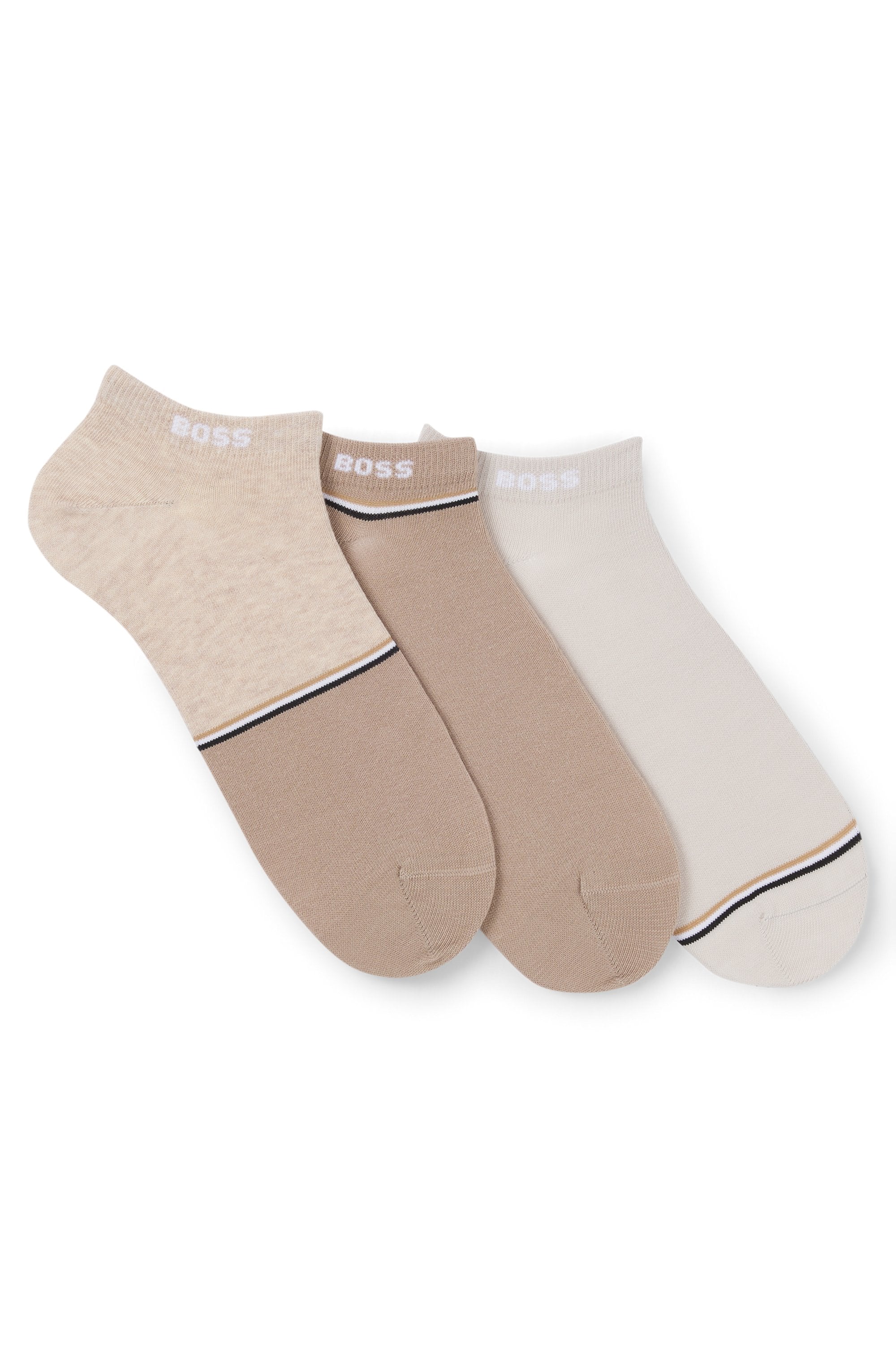 BOSS Freizeitsocken "3P AS Colorblock", (Packung, 3 Paar), Mit BOSS Logosch günstig online kaufen