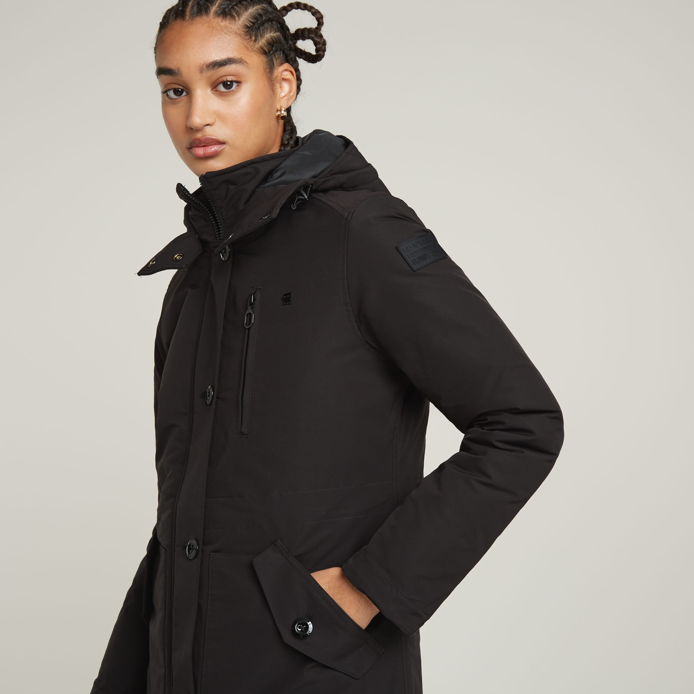 G-STAR Parka »Vodan Parka«, mit Kapuze