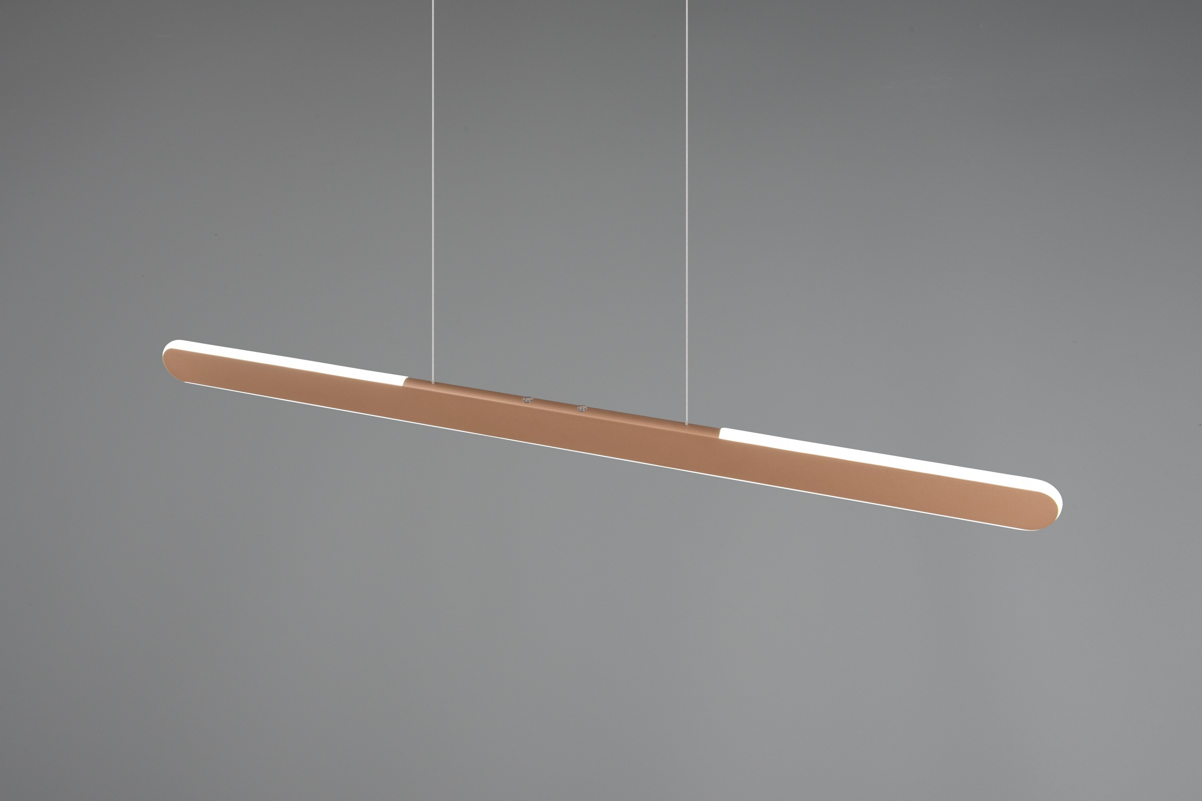 TRIO Leuchten LED Pendelleuchte »HELIOS, bis 150 cm höhenverstellbare LED Hängelampe 28W 3300 Lumen«, 1 flammig, Leuchtmittel LED-Board | LED fest integriert, CCT warmweiß-kaltweiß 2700-6500K, dimmbar Touch Sensor, up+down light