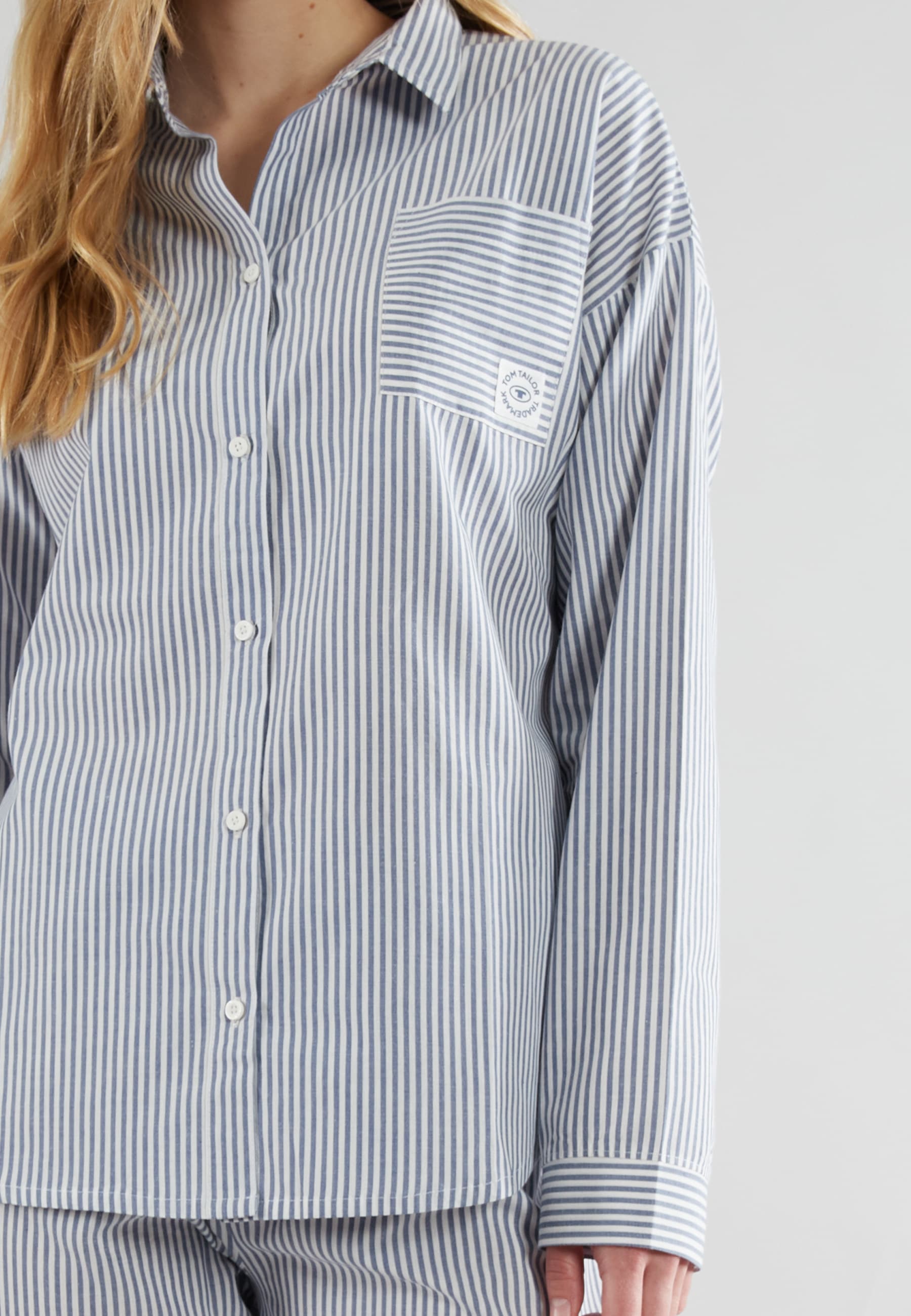 TOM TAILOR Pyjama »Positivism«, (2 tlg.), mit klassichem Schnitt