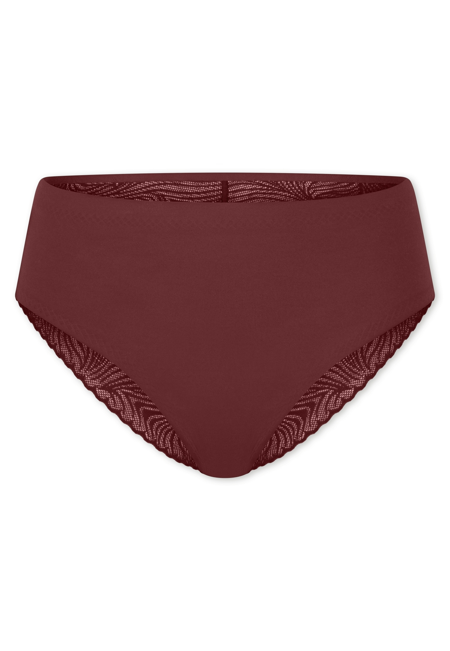 Schiesser Slip »Invisible Soft Lace« 0,  Single Jersey, Lasercut-Abschlüsse, Spitzeneinsatz hinten