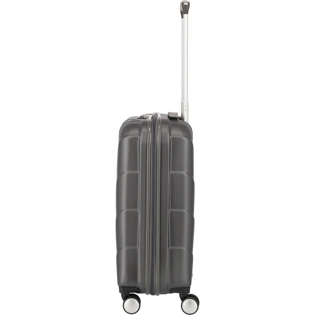 travelite Hartschalen-Trolley »Kalisto, 55 cm, anthrazit«, 4 Rollen