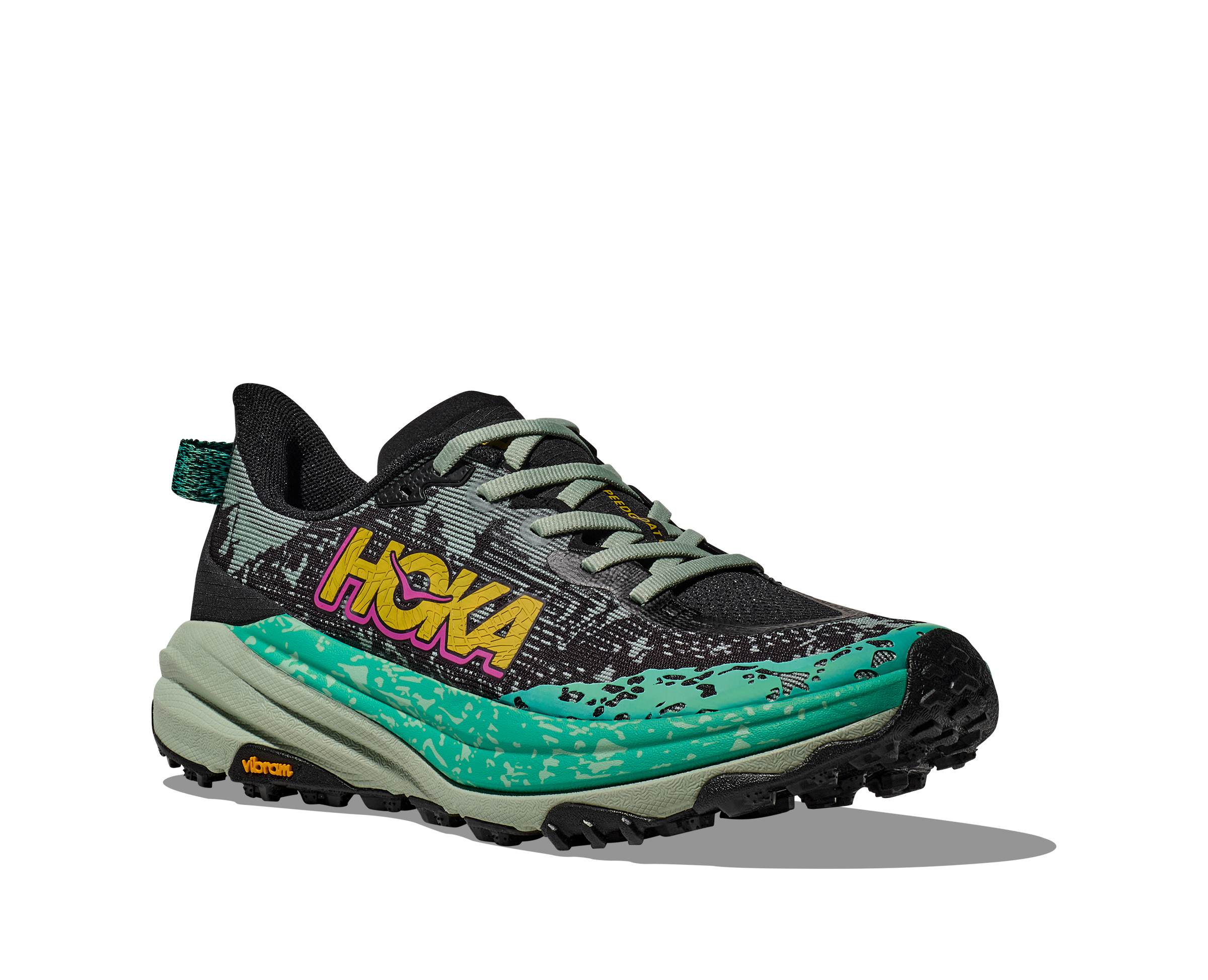 Hoka One One Trailrunningschuh "Speedgoat 6", für mehr Grip