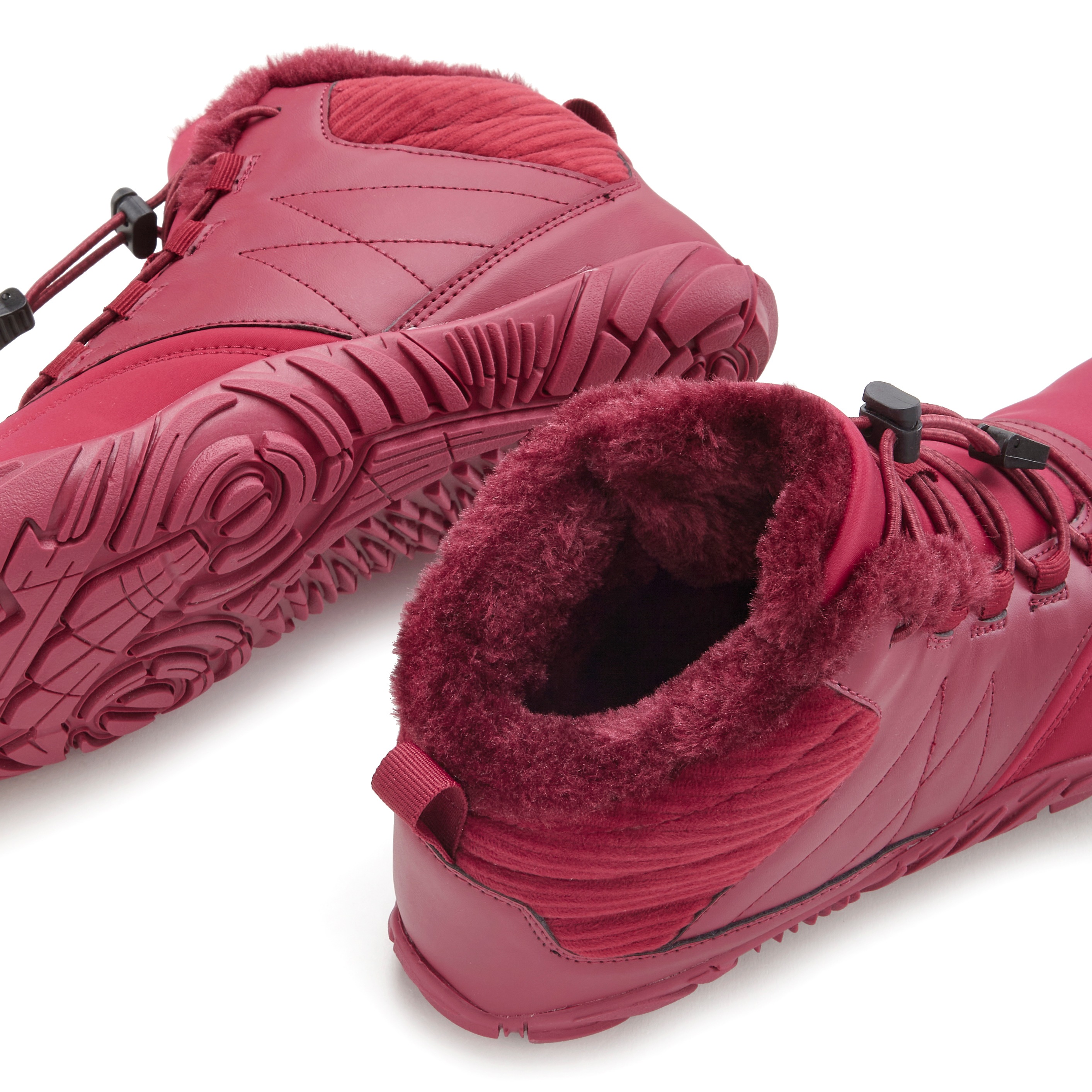 Thumbnail - Vivance Stiefelette "Freizeitschuh, Halbschuh, Sneaker" zum Reinschlüpfen mit elastischen Schnürbändern und Warmfutter V...