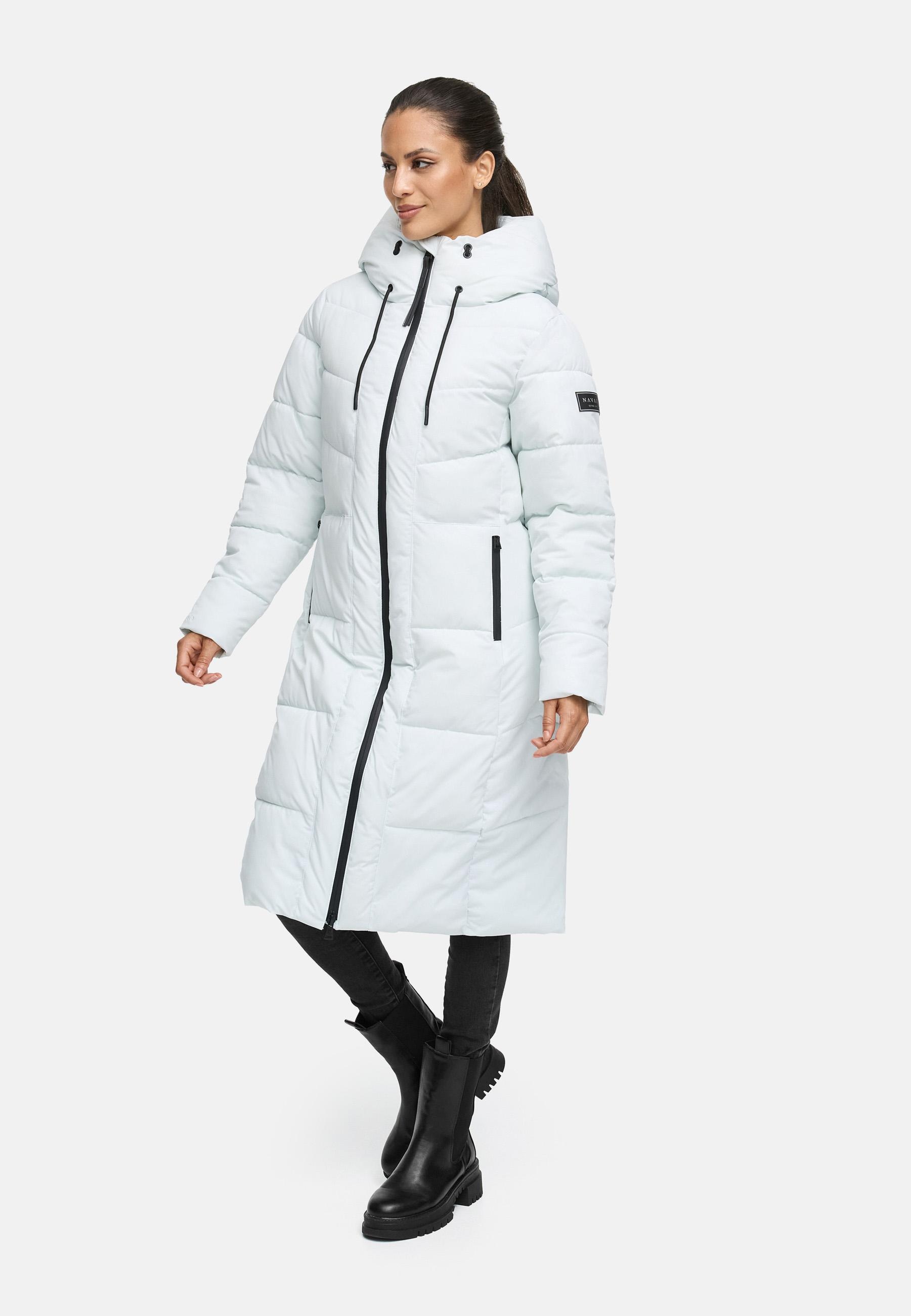 Navahoo Steppmantel »Schokokuss XIV«, Warmer Damen gesteppter Wintermantel mit Kapuze