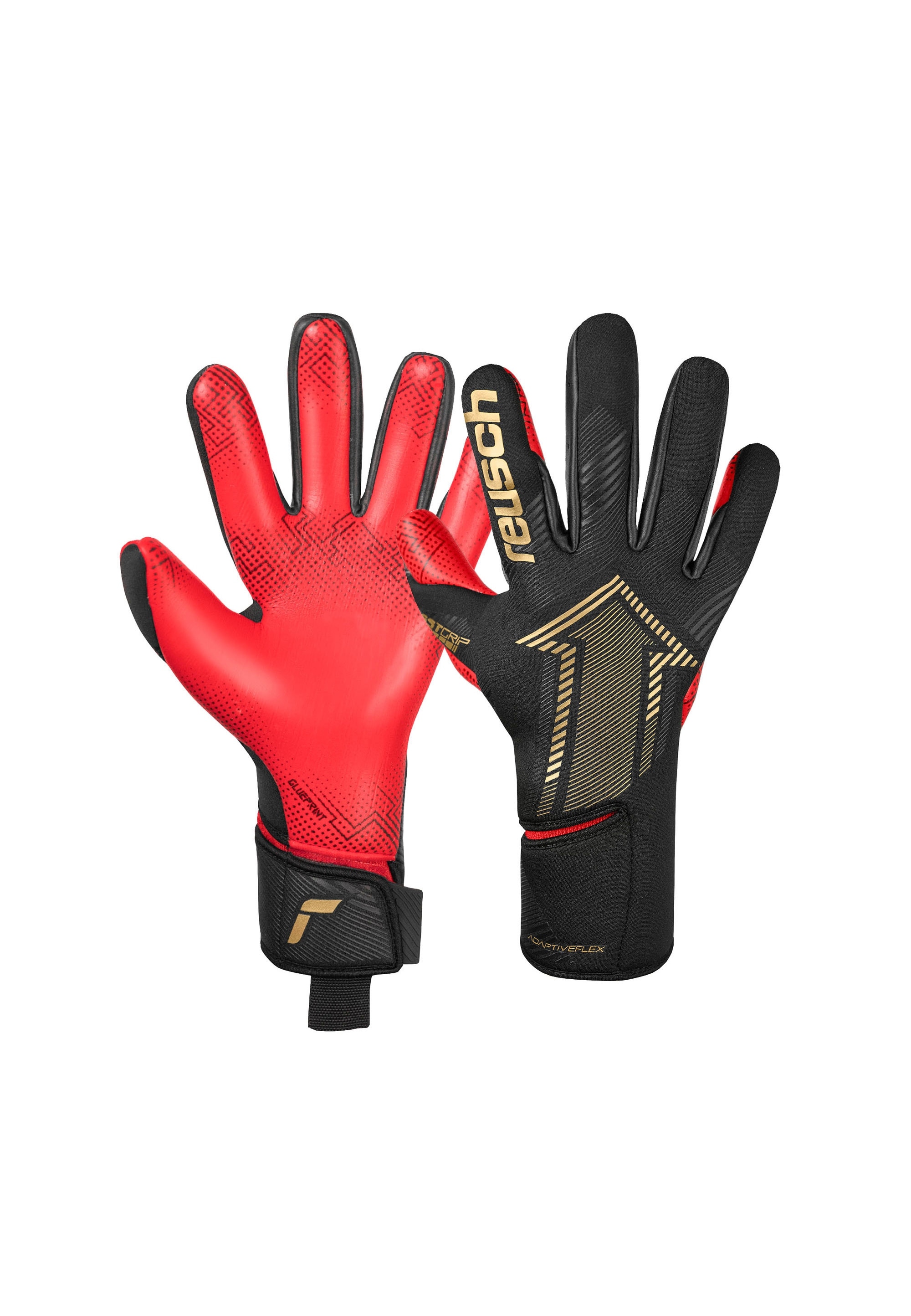 Reusch "Fastgrip Gold X GluePrint" mit Hybrid Negative Cut