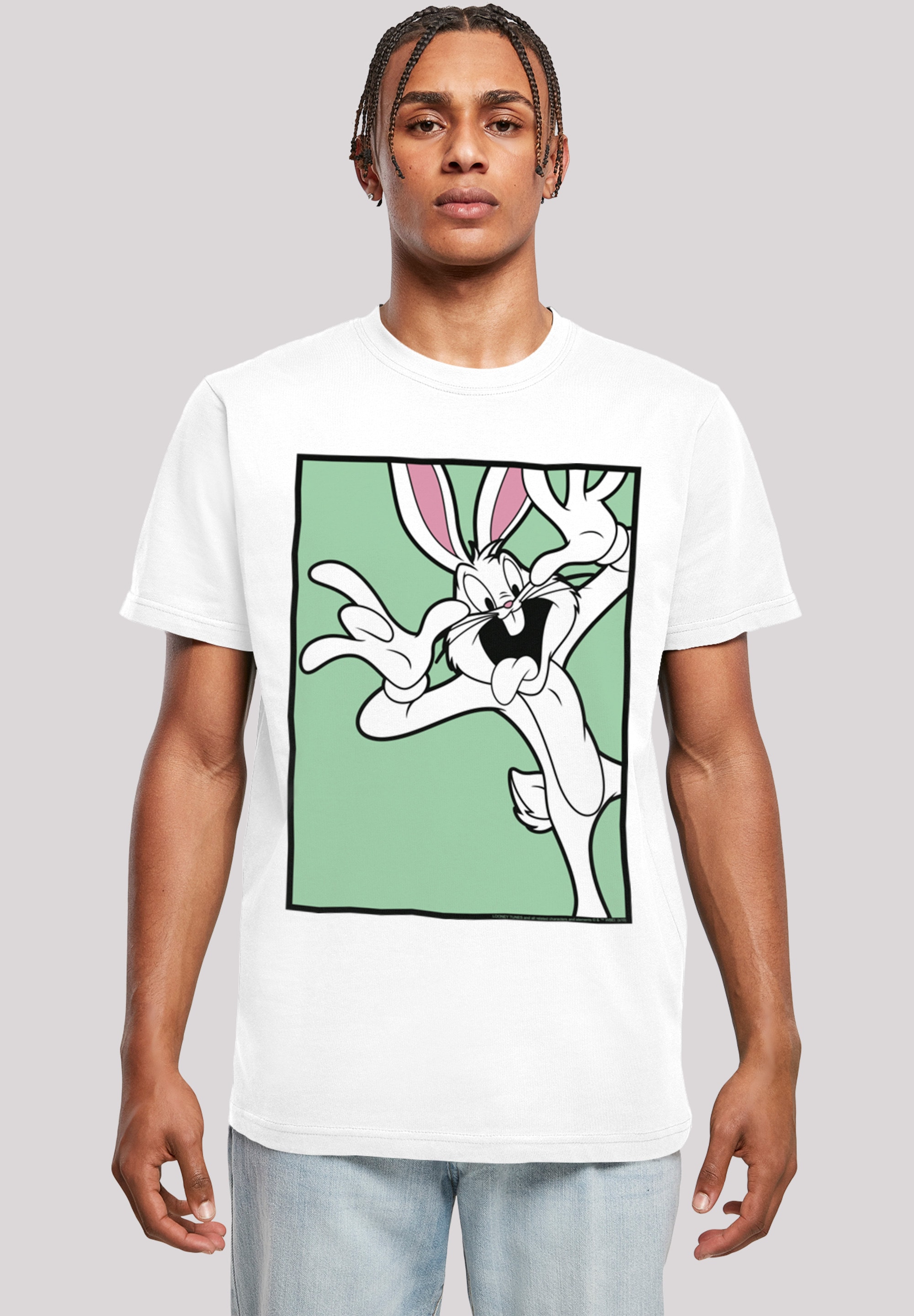 F4NT4STIC T-Shirt "Looney Tunes Bugs Bunny Funny Face", Print günstig online kaufen