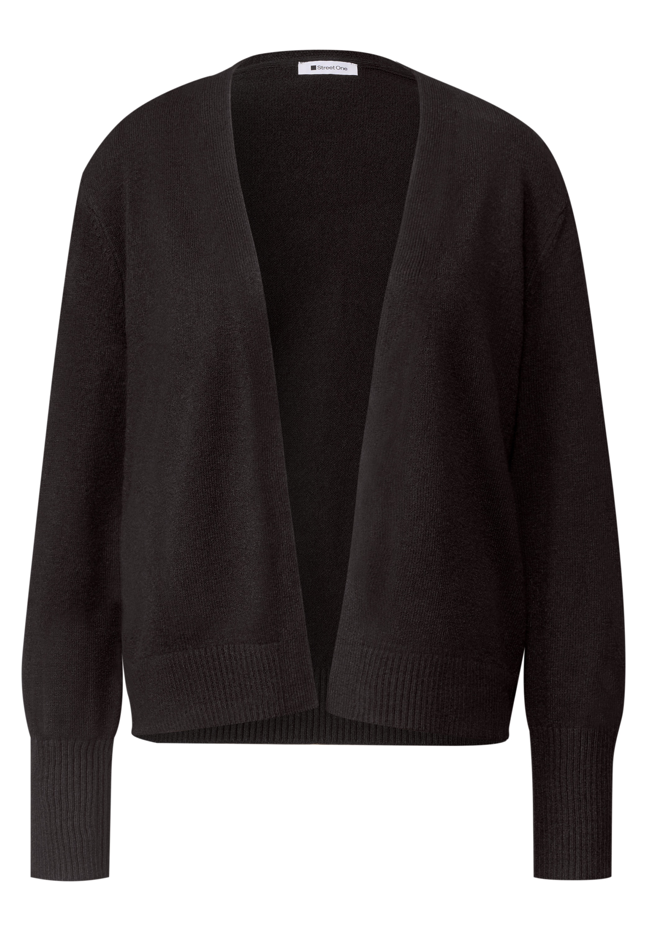 STREET ONE Strickjacke in Unifarbe