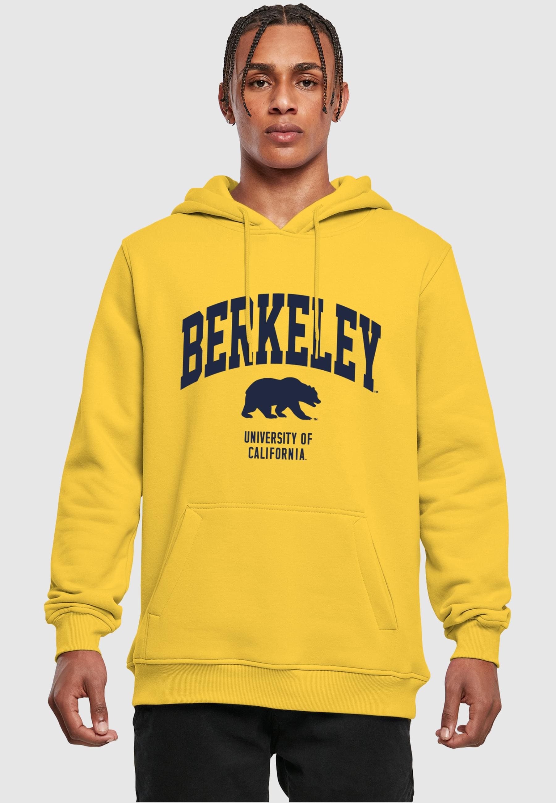 Merchcode Kapuzensweatshirt »Merchcode Herren Berkeley University - Bear Hoody«, (1 tlg.)