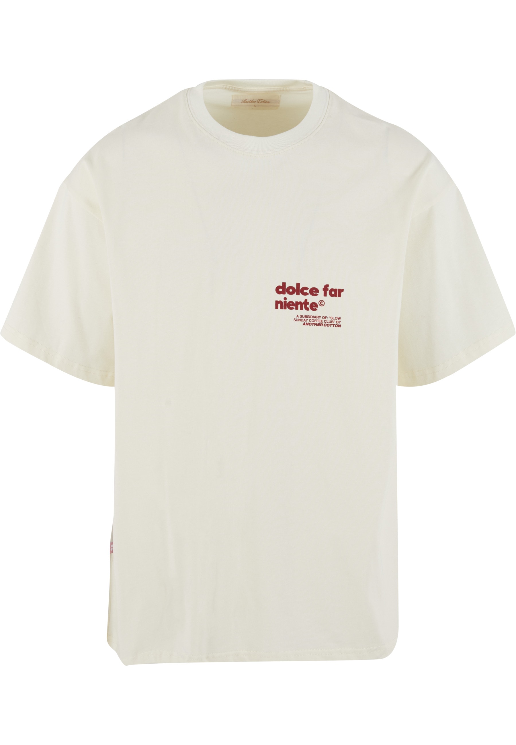 Another Cotton Lab T-Shirt "Another Cotton Lab Leisure Club Oversized Tshirt" 1