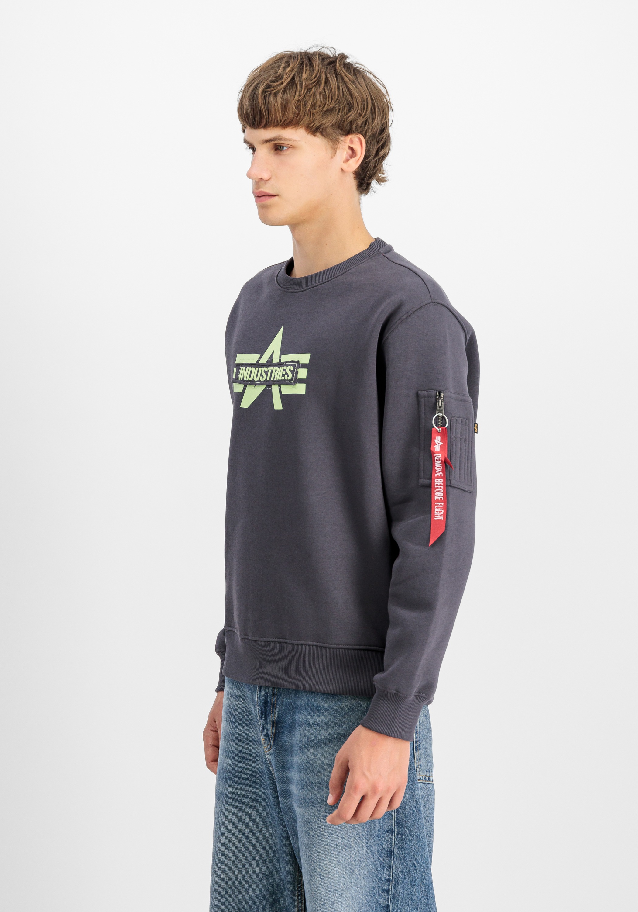 Alpha Industries Sweater »Logo Edge Sweatshirt«