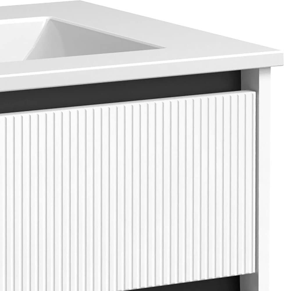 welltime Waschtisch »Urban« mit  Keramik Waschbecken, 2 Schubladen mit Softclose, Breite 60 cm