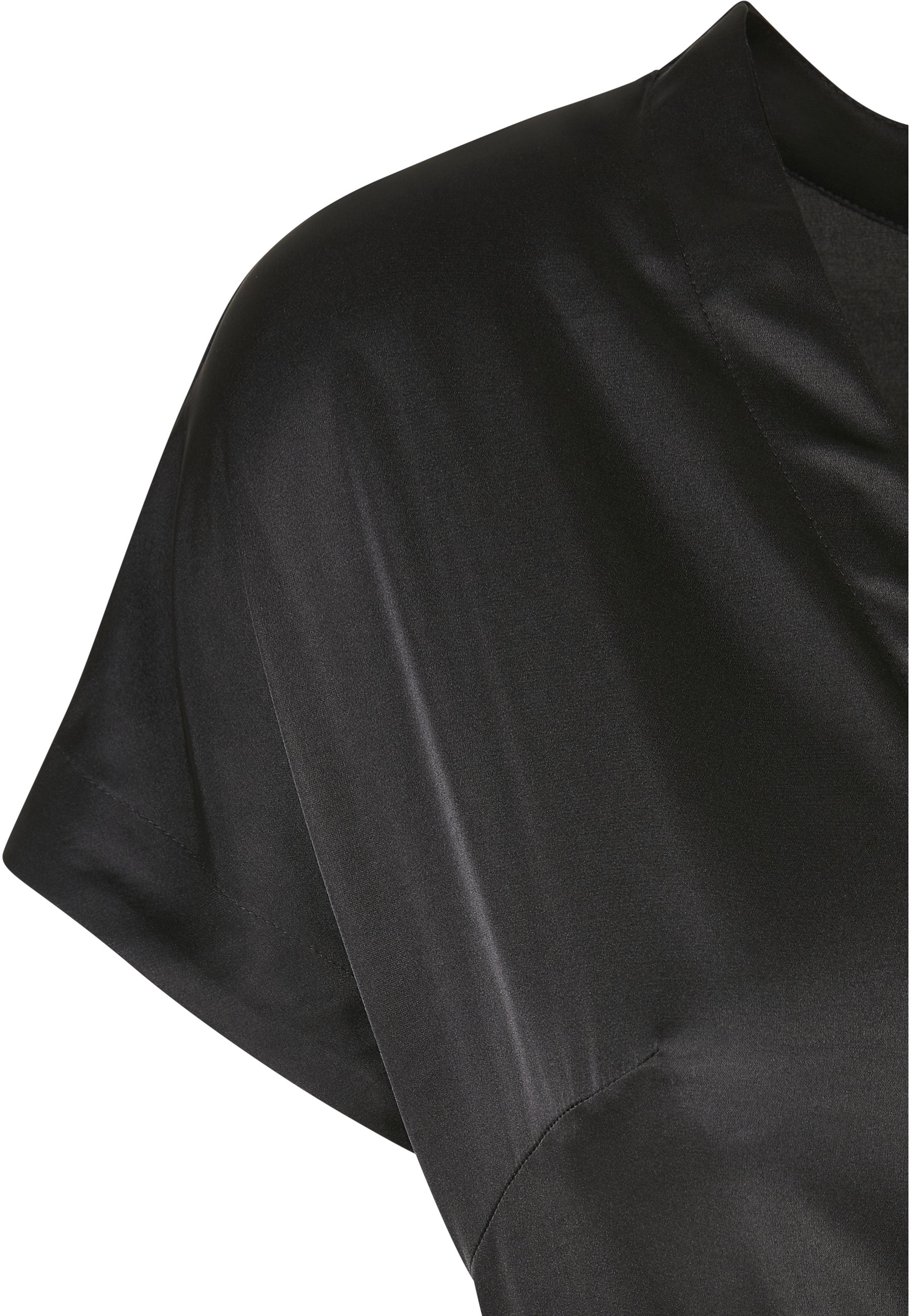 URBAN CLASSICS Jumpsuit »Urban Classics Damen Ladies Satin Wide Leg Belt Jumpsuit« 1 Stk.