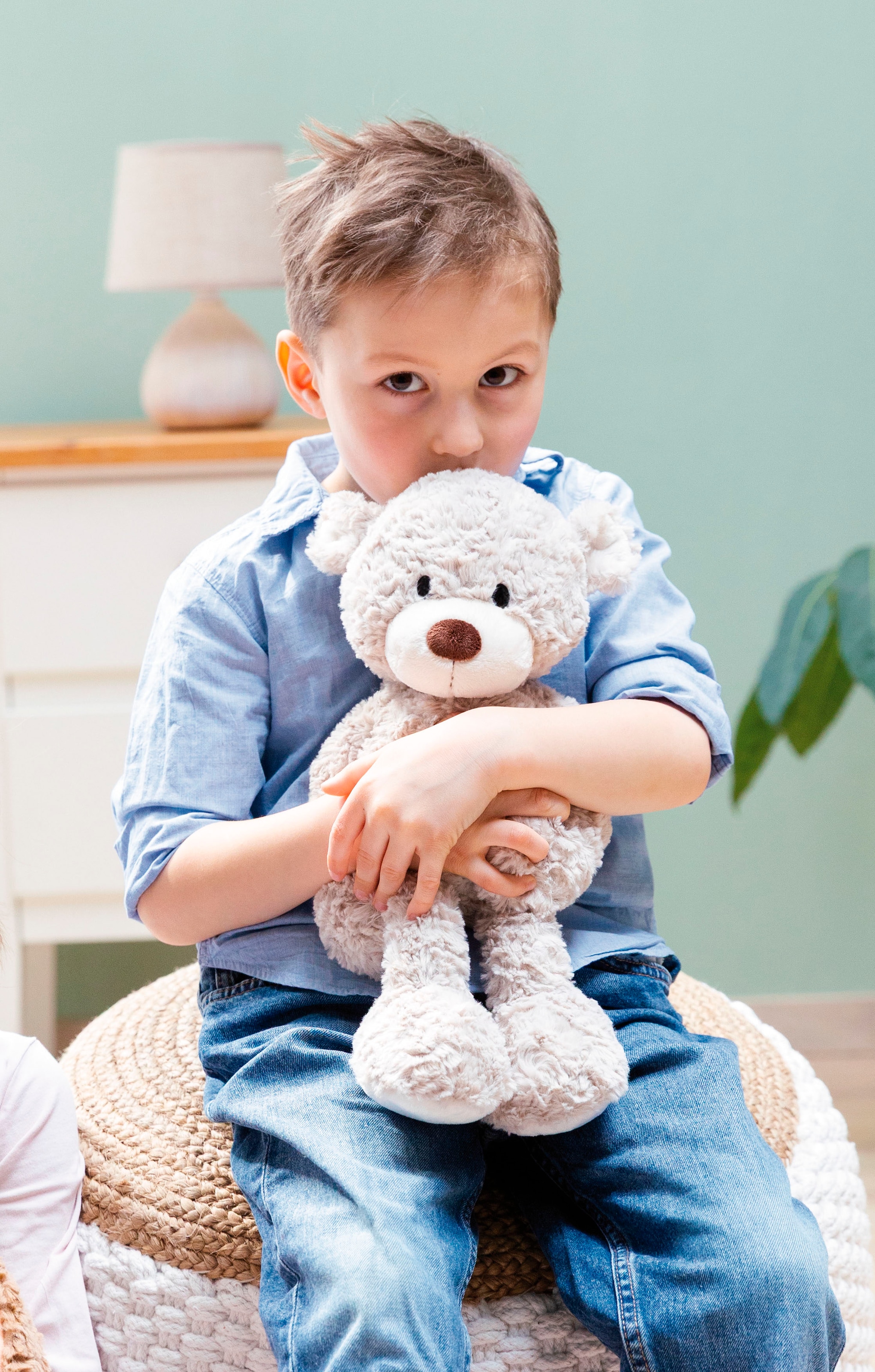 Nici Kuscheltier »Classic Bear, Bär Finni, 35 cm schlenkernd«, schlenkernd; enthält recyceltes Material (Global Recycled Standard)