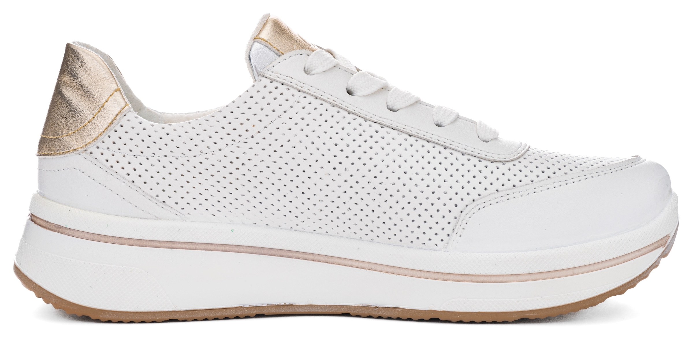 Ara Sneaker »SAPPORO«, Freizeitschuh, Komfortschuh, Reha Schuh in H-Weite (= sehr weit)