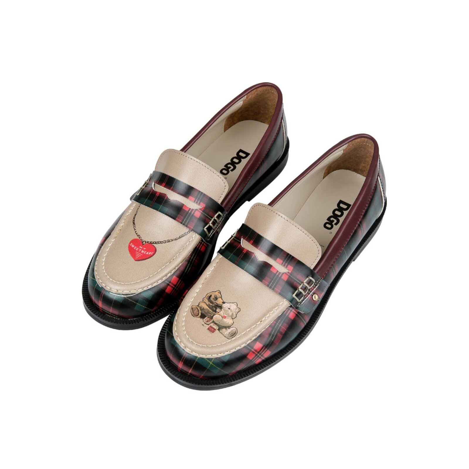 DOGO Loafer »Moriso Loafer Teddy Bear Damen Halbschuhe«  Handgefertigt
