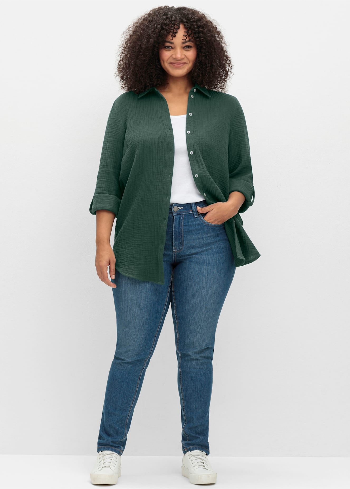 Sheego Hemdbluse günstig online kaufen