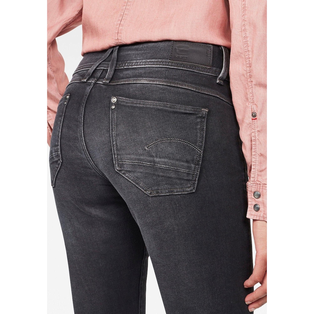 G-Star RAW Skinny-fit-Jeans »Mid Waist Skinny«, mit Elasthan-Anteil