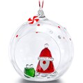 Swarovski Weihnachtsfigur »Holiday Cheers Weihnachtsmann Weihnachtskugel, 5596382«, (1 St.), Swarovski® Kristall
