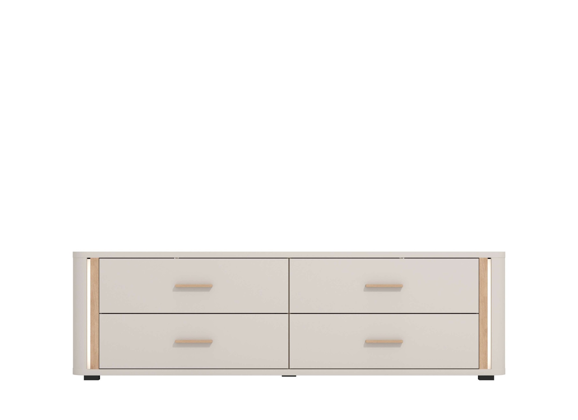 INOSIGN TV-Bank »York, TV-Kommode, TV-Schrank, TV-Bank«, mit 4 geräumigen Schubladen, Breite 176,5 cm, wandmontage