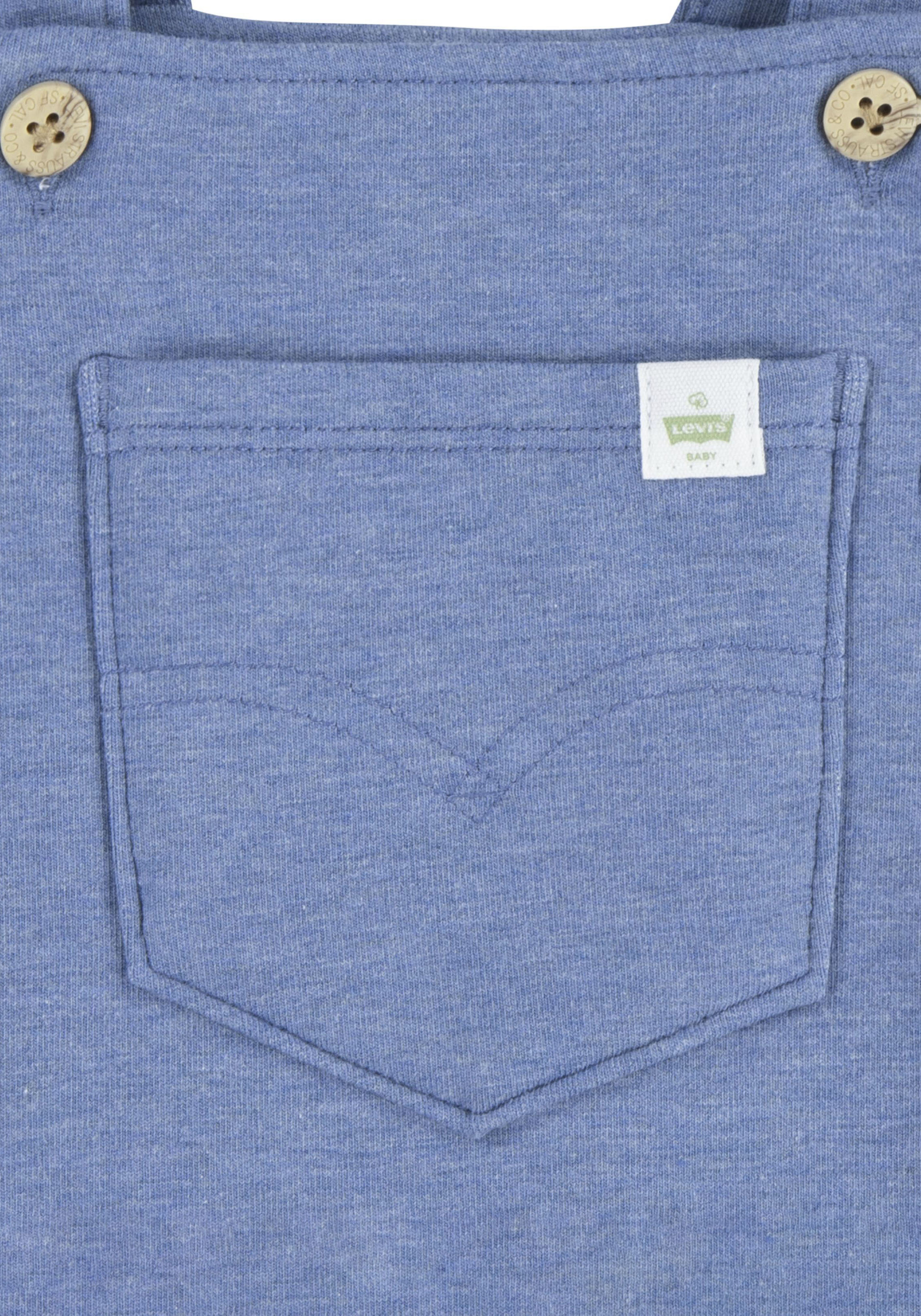 Thumbnail - Levis Kids Latzhose "POCKET FRONT KNIT OVERALL", UNISEX aus softer Sweatqualität