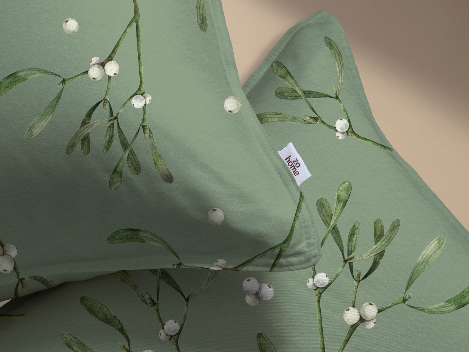 ZO HOME Bettwäsche »Zohome Bettwäsche Baumwolle Flanell Hedra« 2 Bettwäsche aus 100% Baumwolle, hochwertige Flanell, ab 135x200 cm.