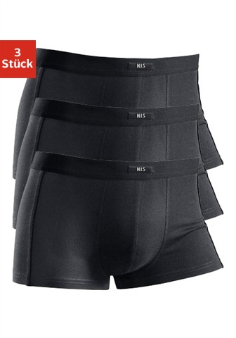 H.I.S Boxer "Boxershorts für Herren", (Packung, 3 St.), mit schmalen Piping an den Seiten