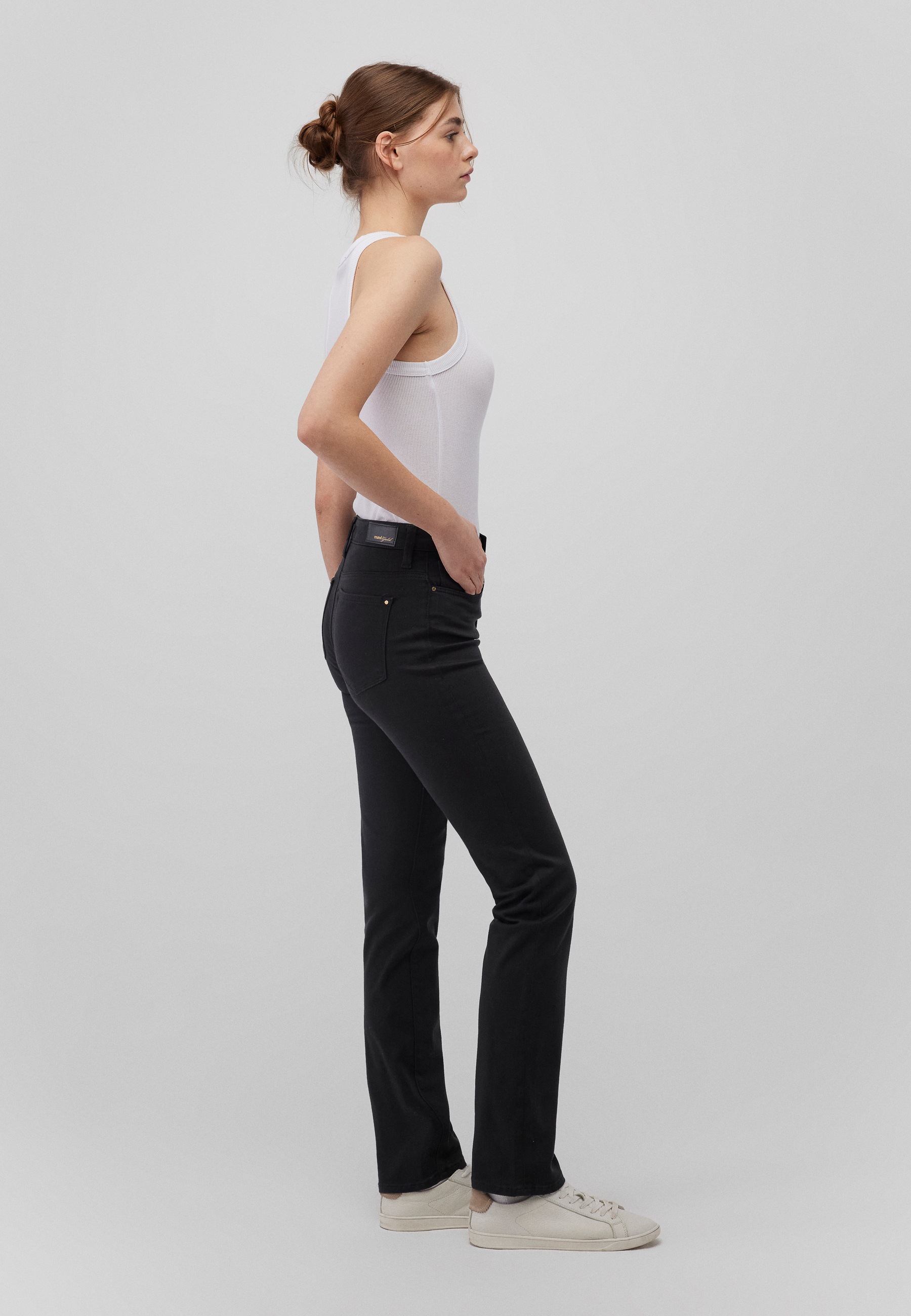 Mavi Straight-Jeans »KENDRA«, gerde Form