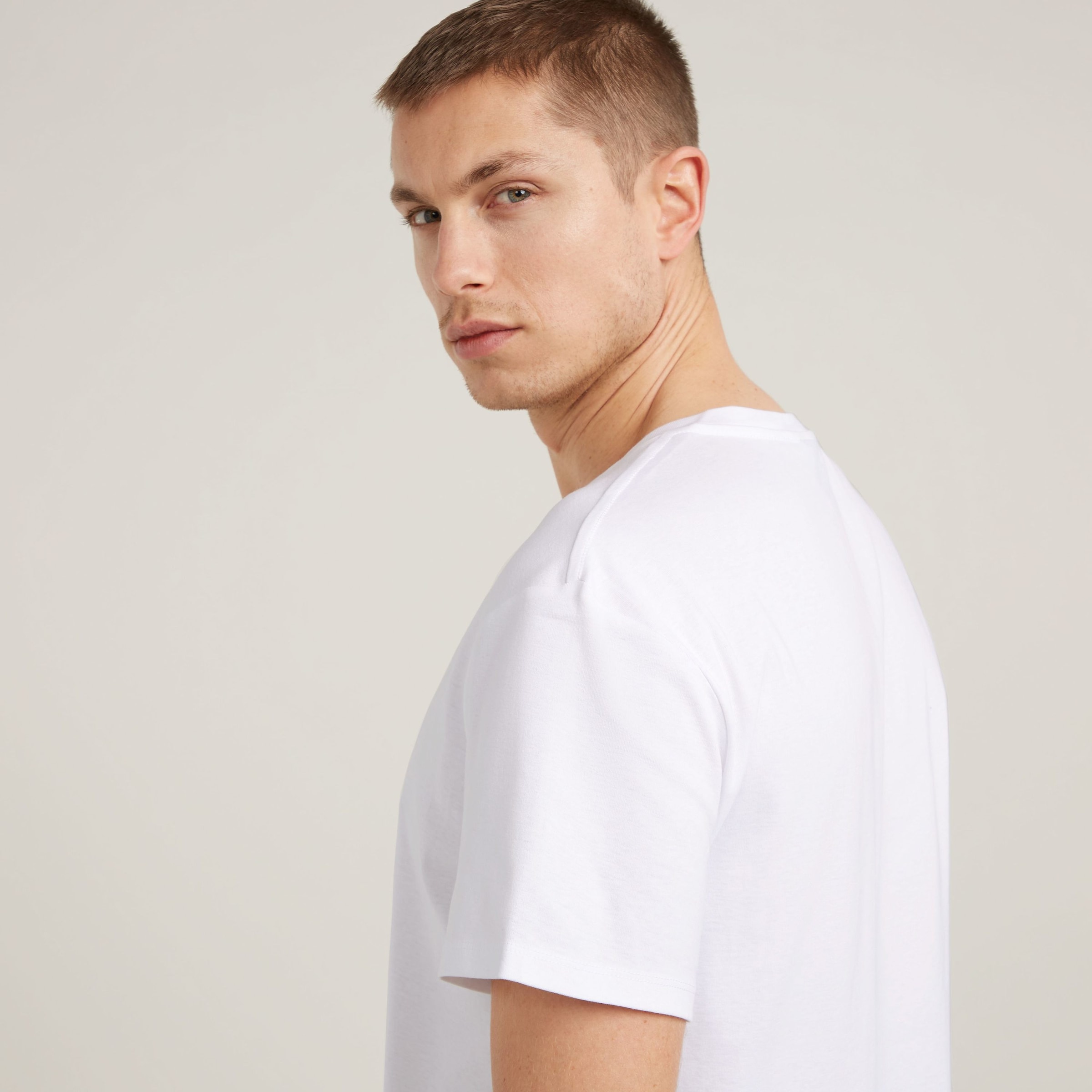 G-STAR V-Shirt, (Packung, 2 tlg.), im Zweierpack