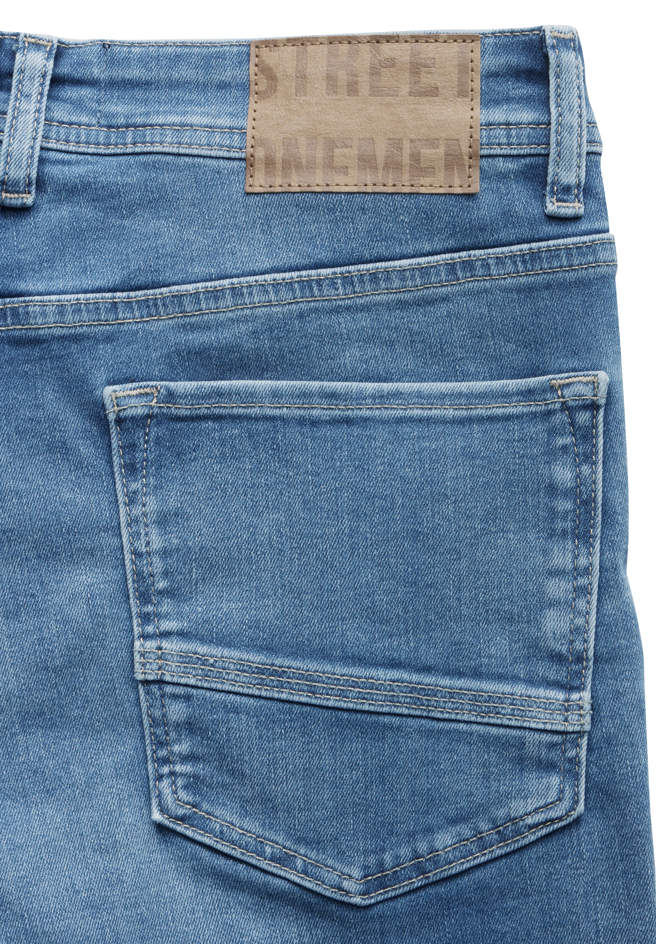 STREET ONE MEN Slim-fit-Jeans, Middle Waist